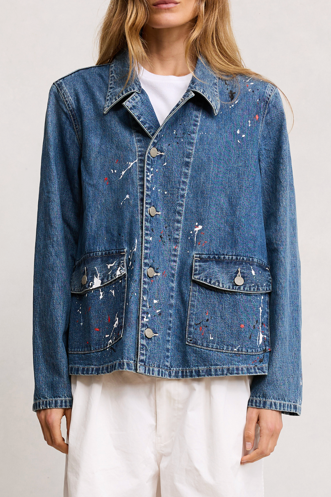 Denim JKT paint splatter | Denimist | MARKET