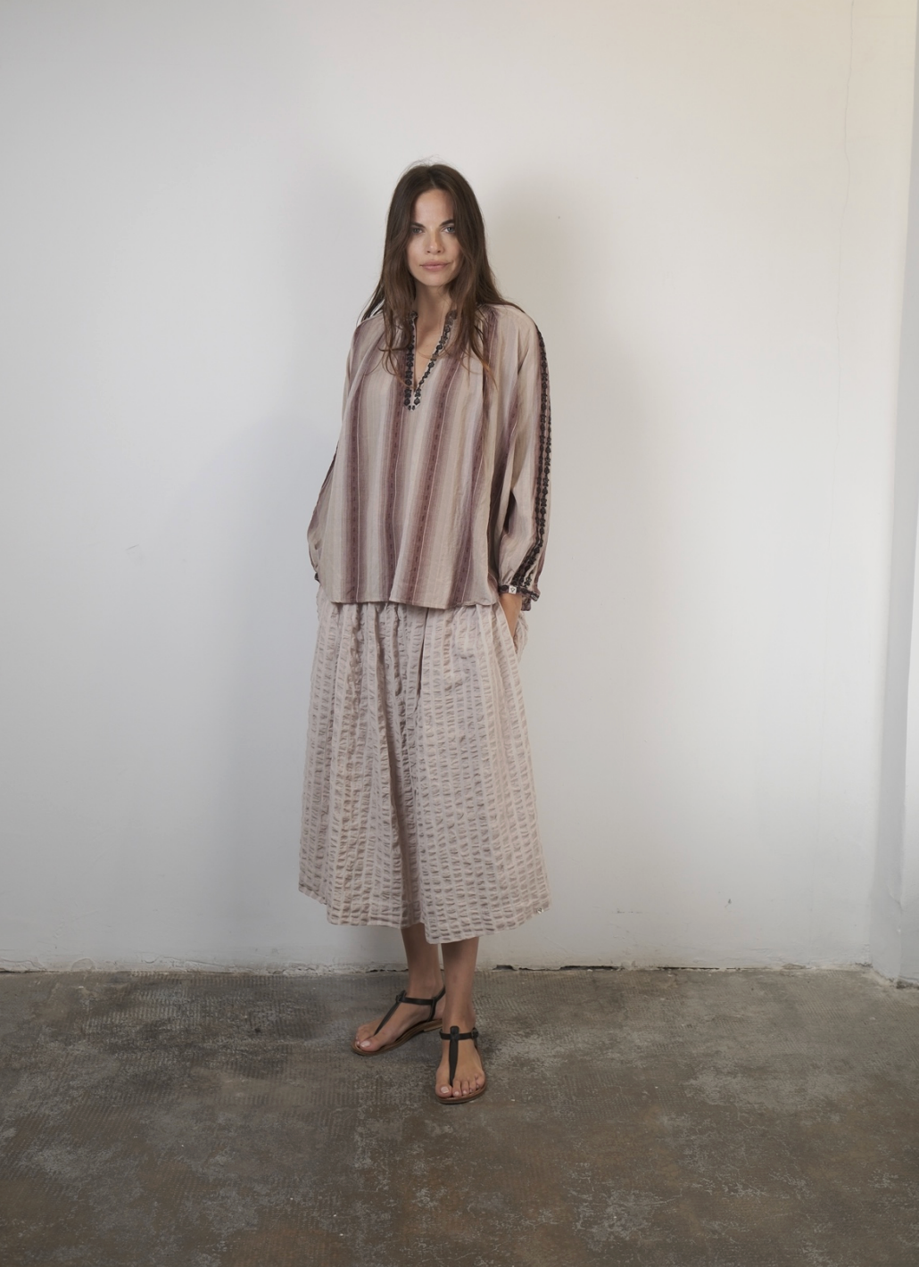 Gemma skirt pale pink | Bsbee | MARKET