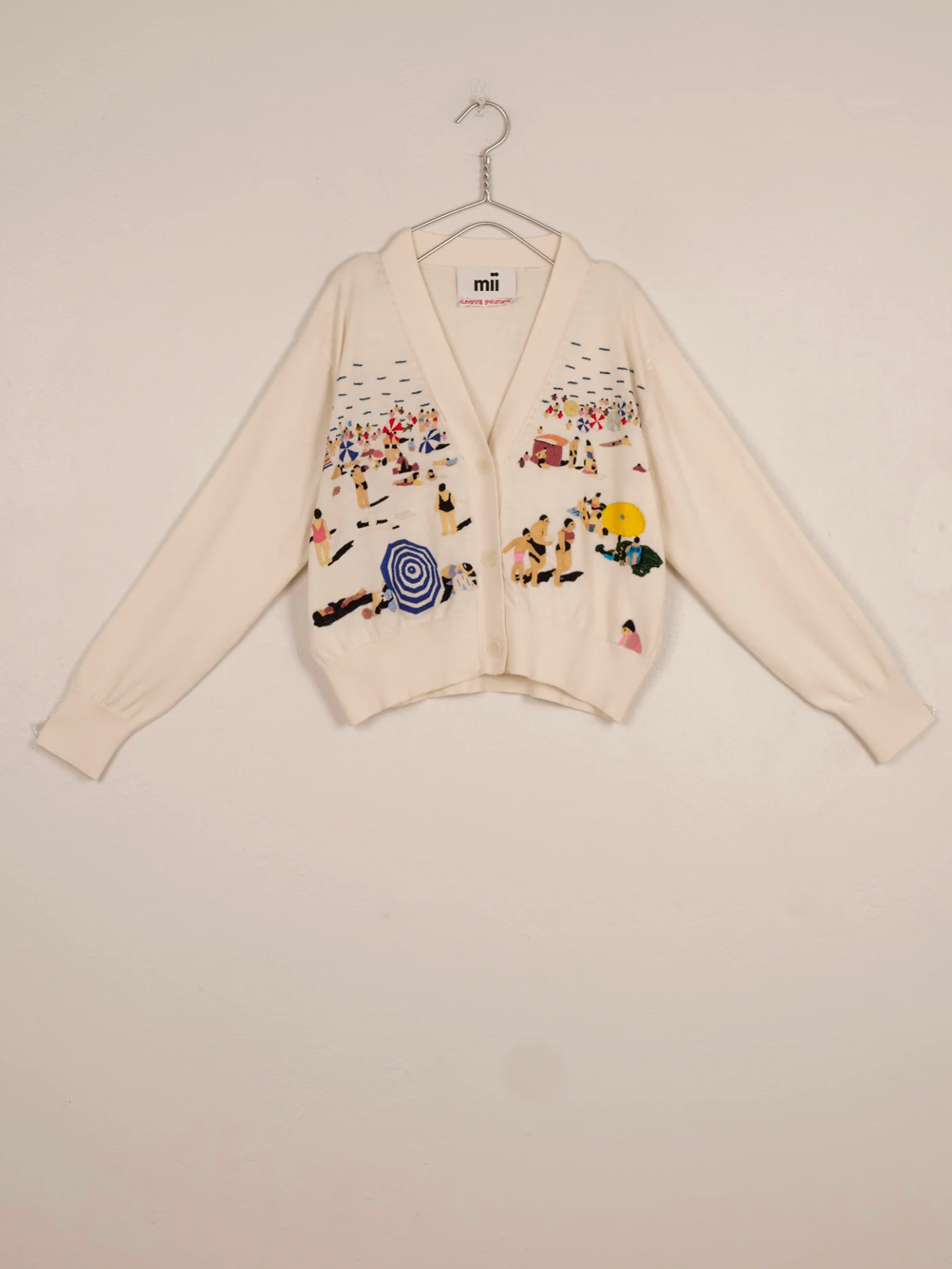 Beach scene sweater | Mii | MARKET