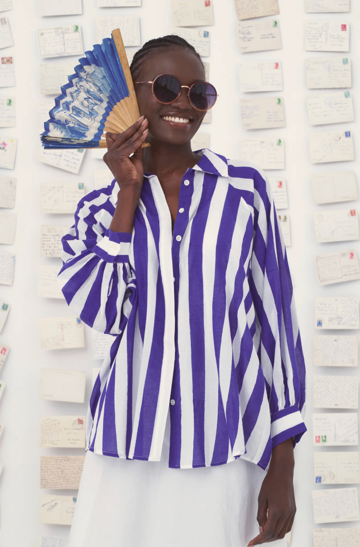 Lulu bold blue stripe | Mii | MARKET