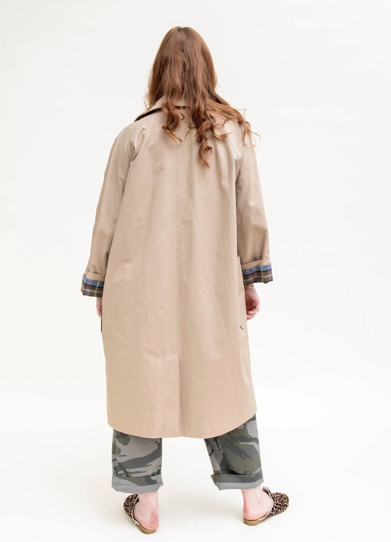 Flannel lined trench coat camel | Heather Harlan | MARKET