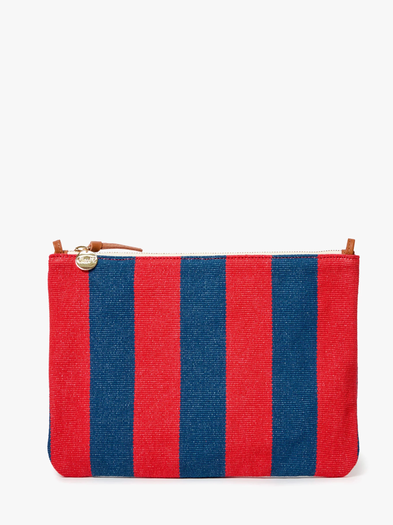 flat clutch stripe | Clare v | MARKET