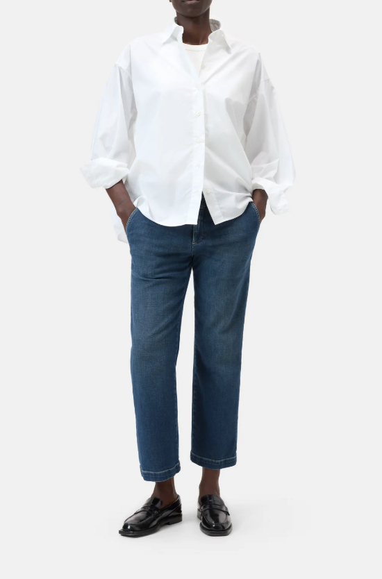 Cape shirt white | Closed | MARKET