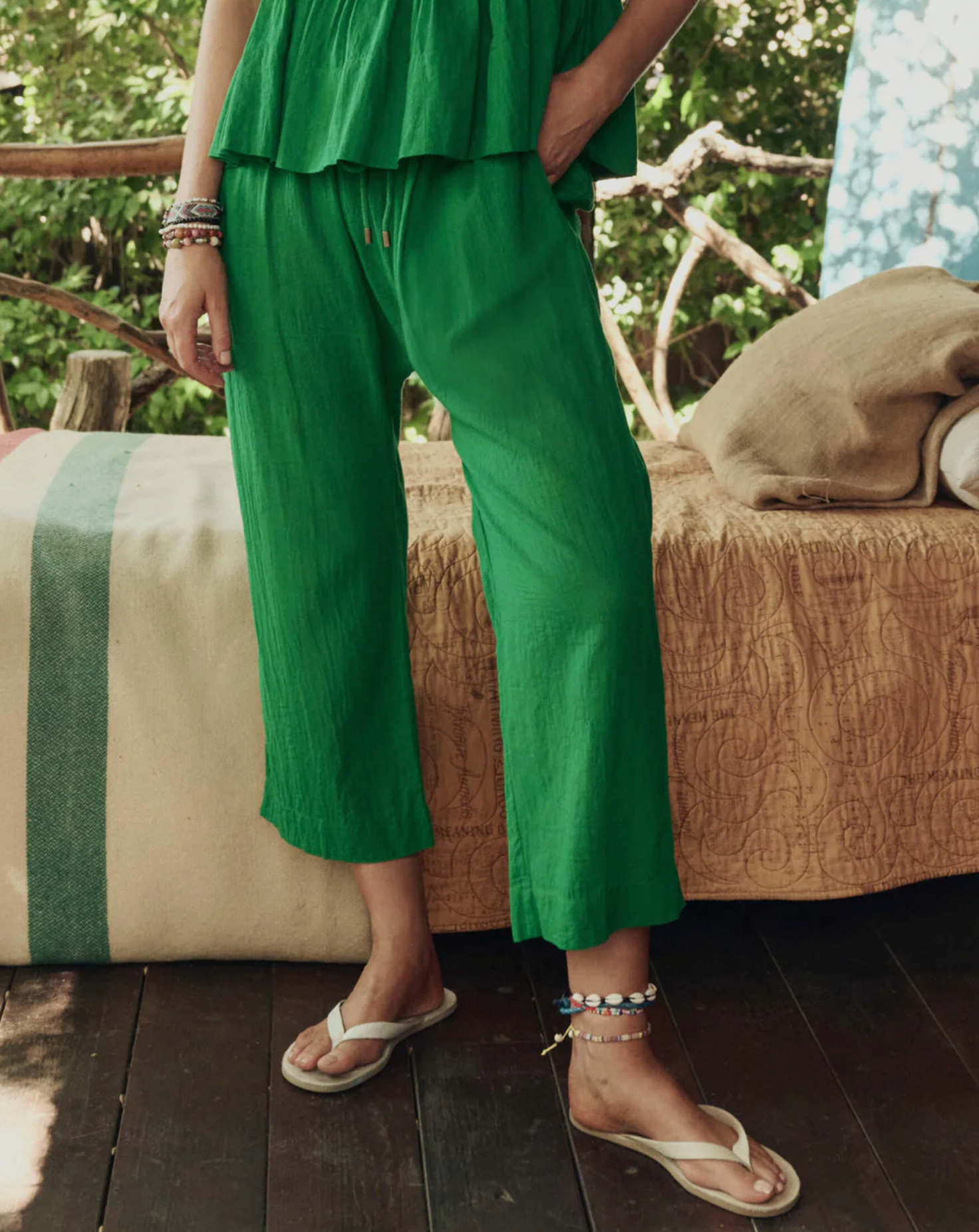 reef pant green | The Great | MARKET