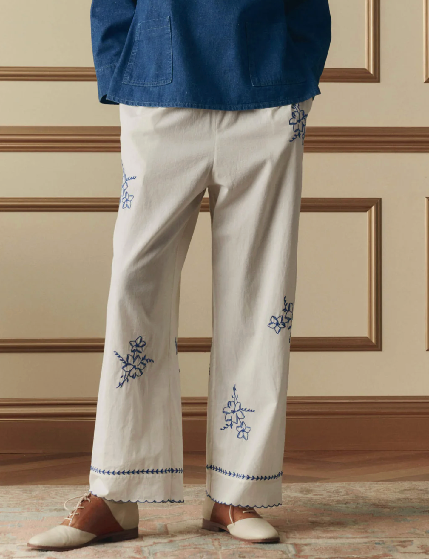 weekend pant hanky cream | The Great | MARKET