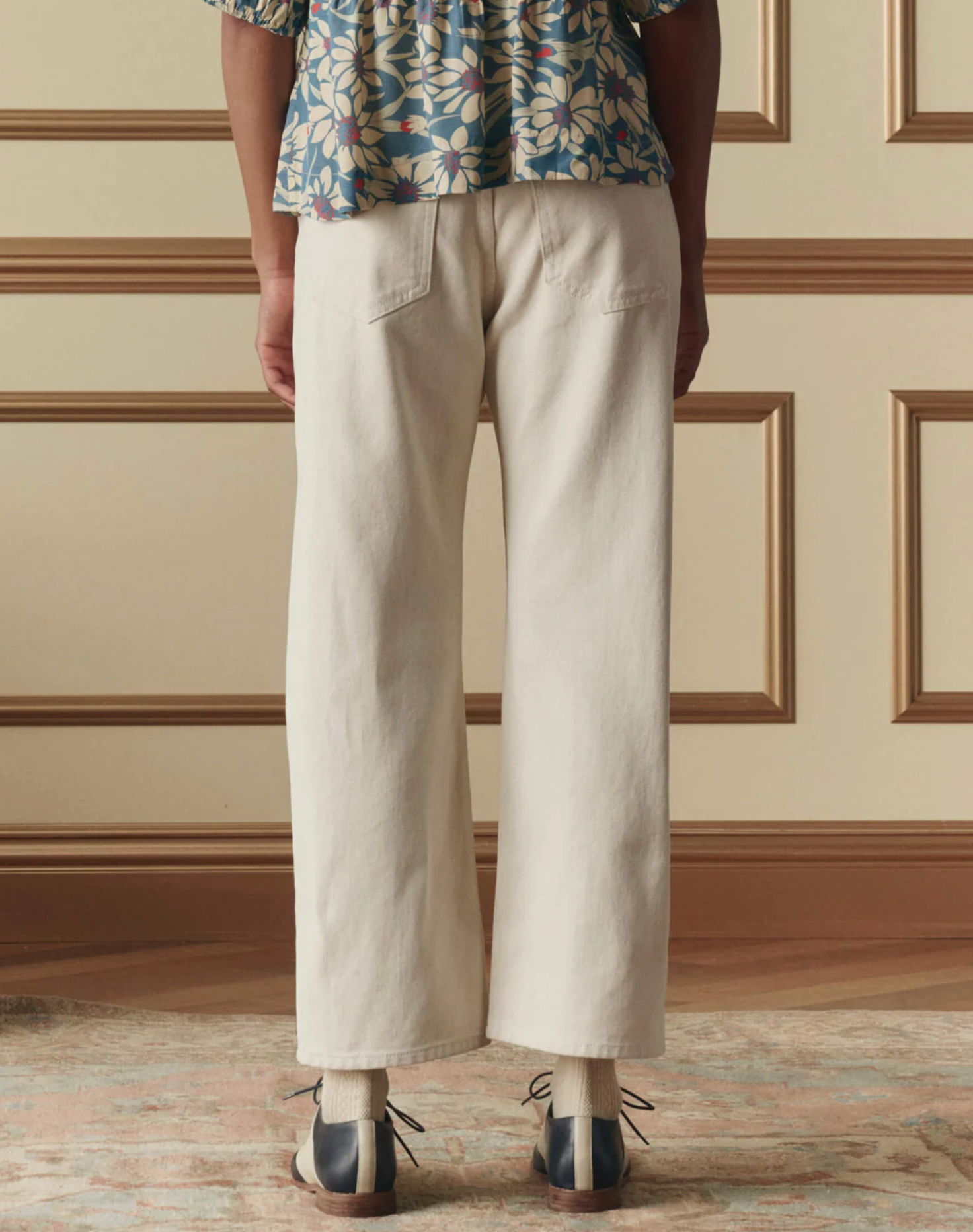Studded wayne jean cream | The Great | MARKET