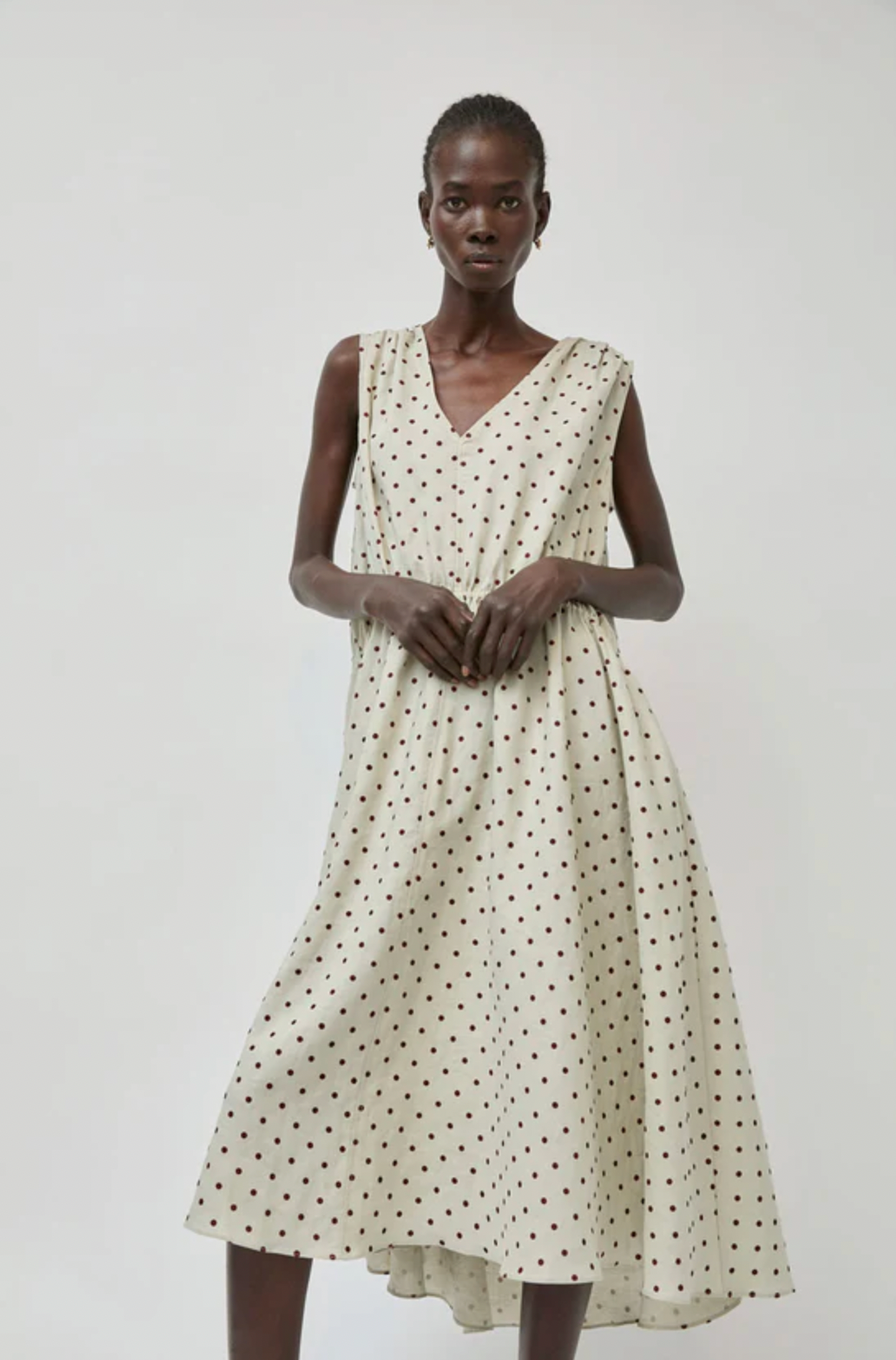 Leigh Dress dots | No. 6 | MARKET