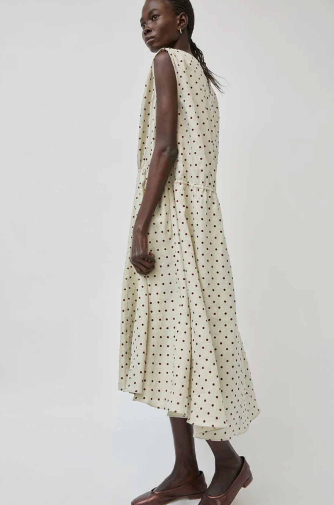 Leigh Dress dots | No. 6 | MARKET