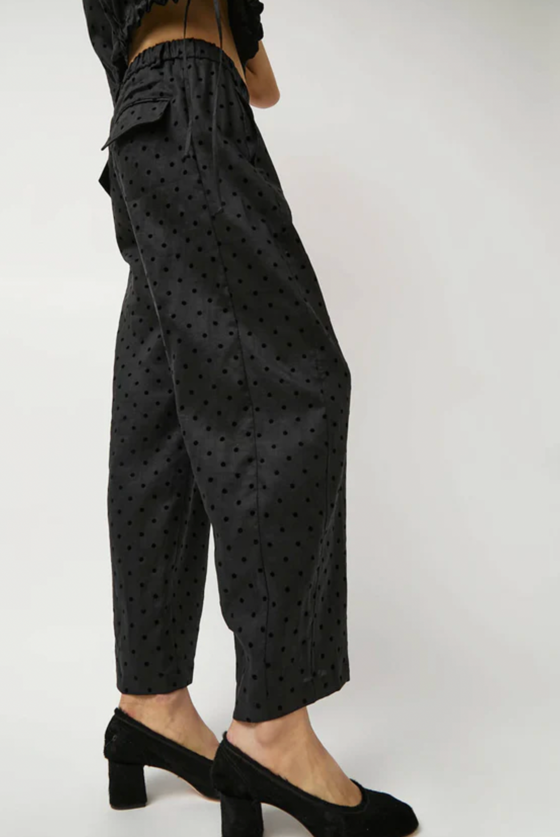 Justin Pant black dot | No. 6 | MARKET