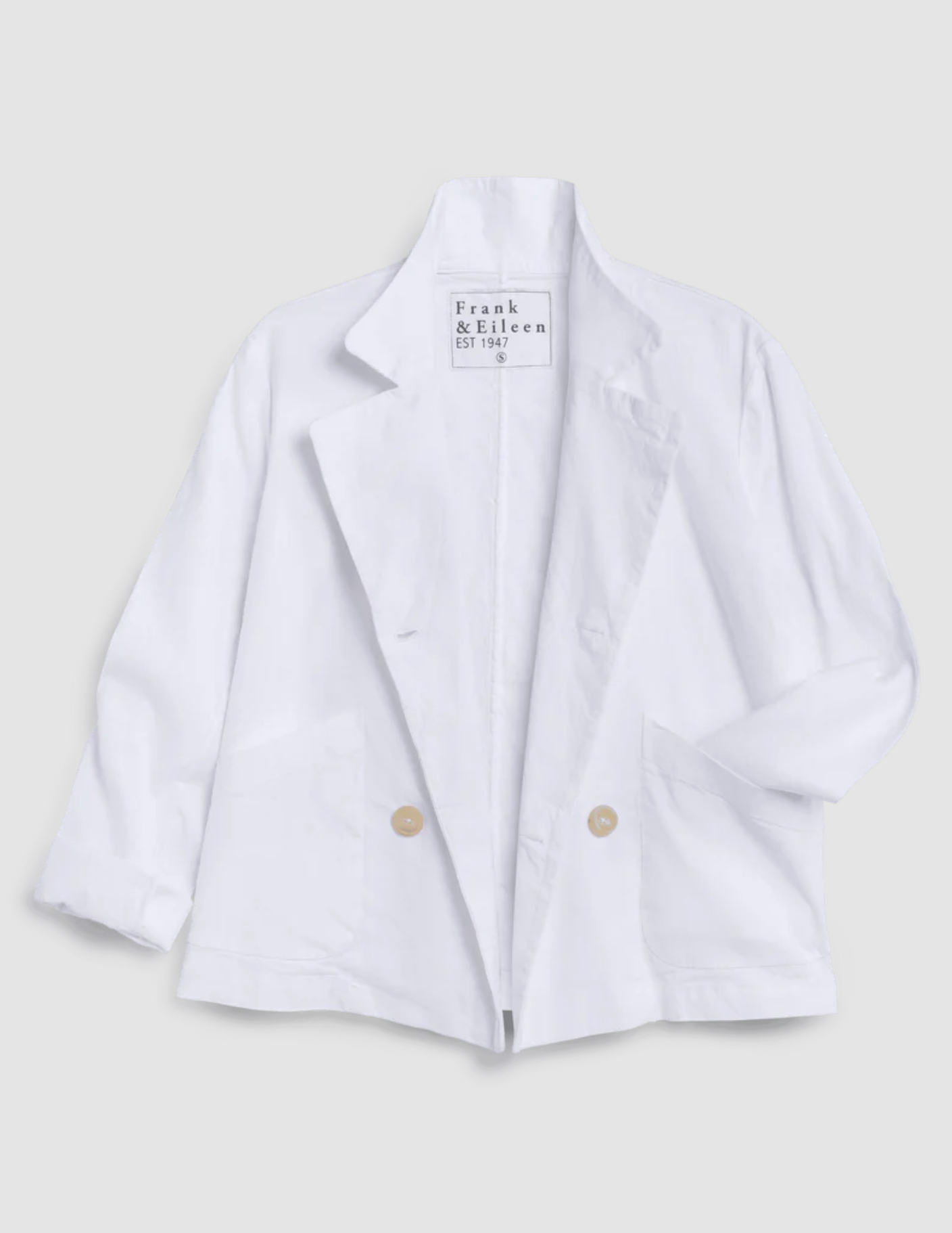 Mini belfast performance linen white | Frank & eileen | MARKET