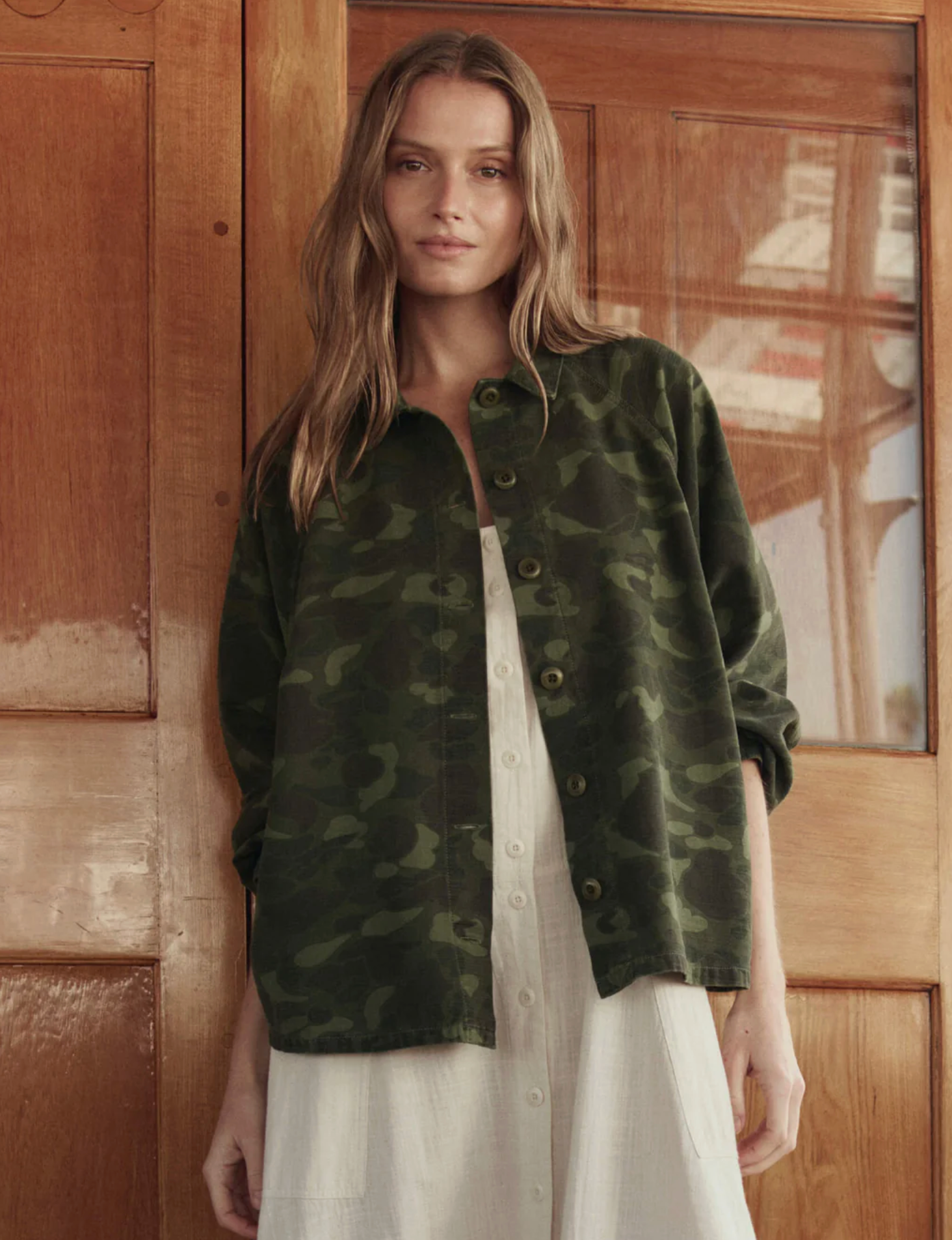 The Commodore Jacket camo | The Great | MARKET