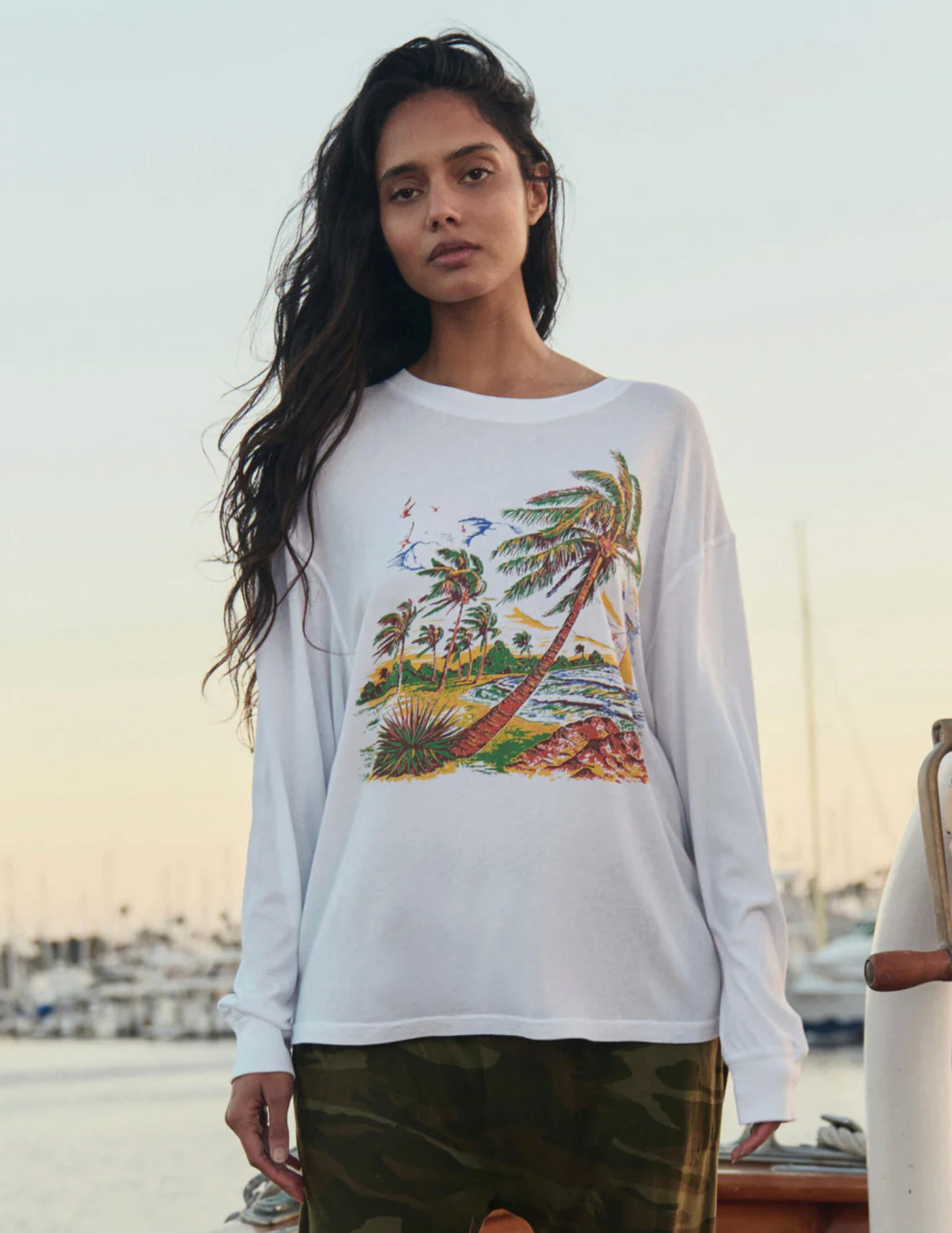 Windy Shore L/S tee