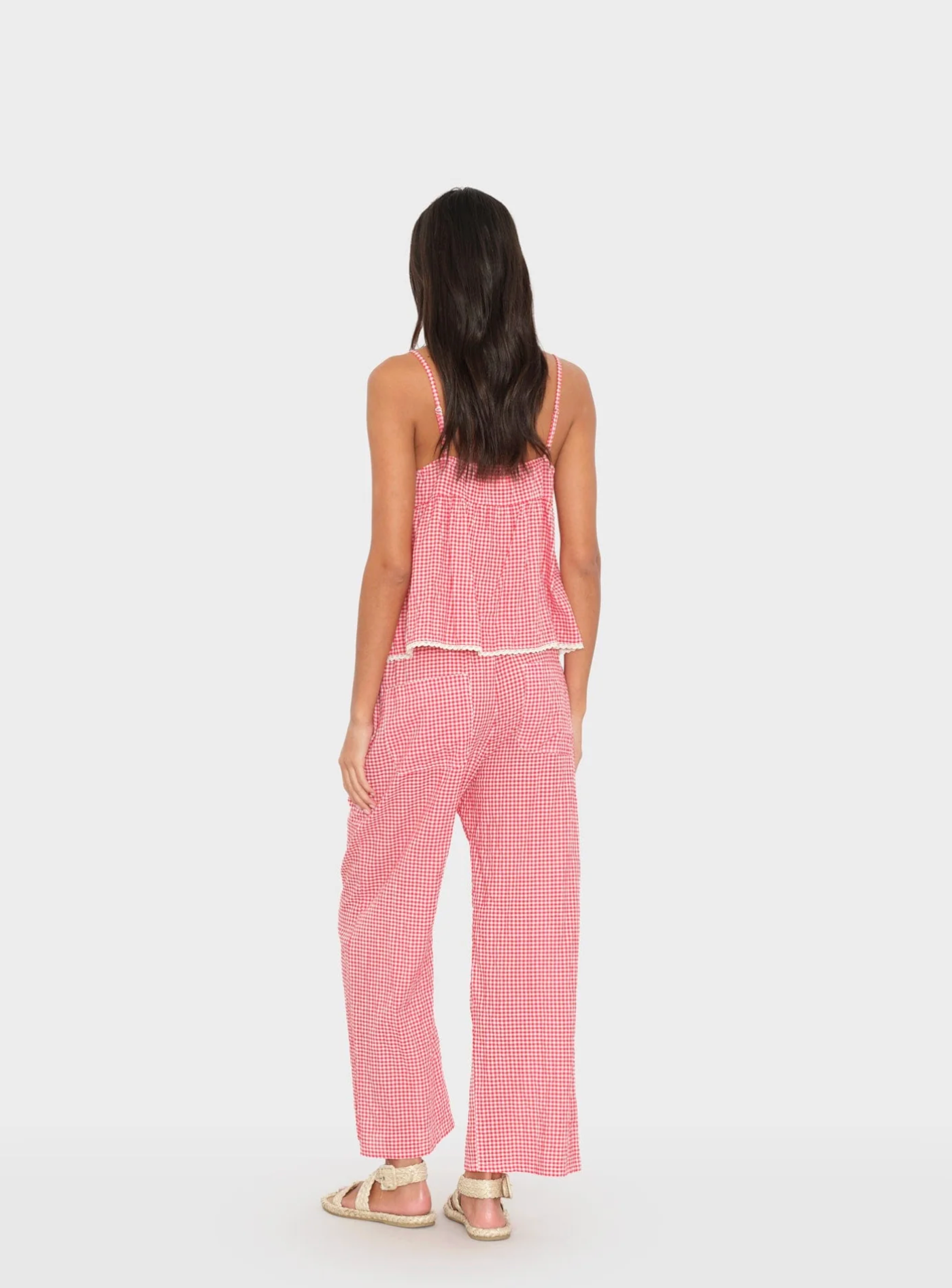 Olson pant red check| Xirena | MARKET