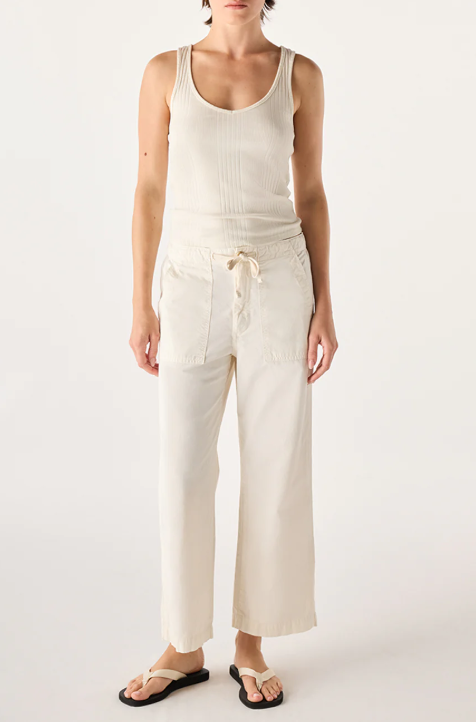 Easy drawstring slouch crop | Amo | MARKET