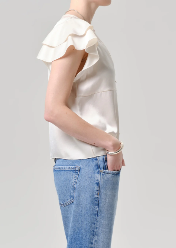 cap sleeve lace cream | COH | MARKET