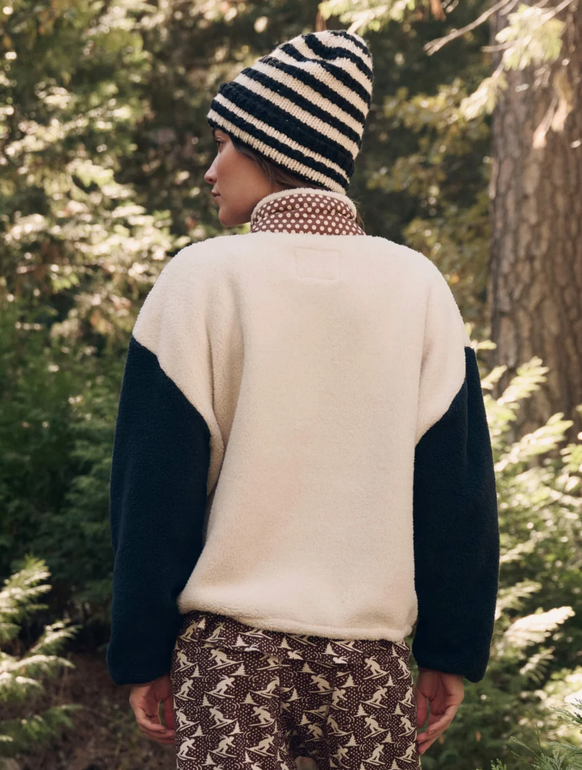 Crosswind pullover creamy dot | The Great | MARKET