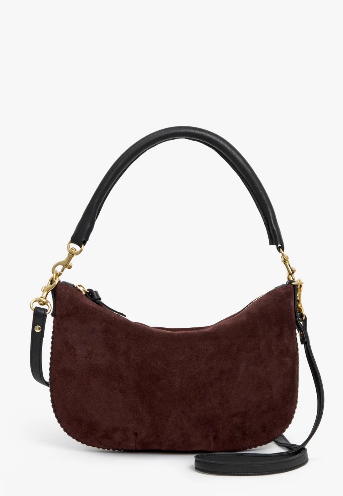 chocolate suede petit moyen | clare v | MARKET