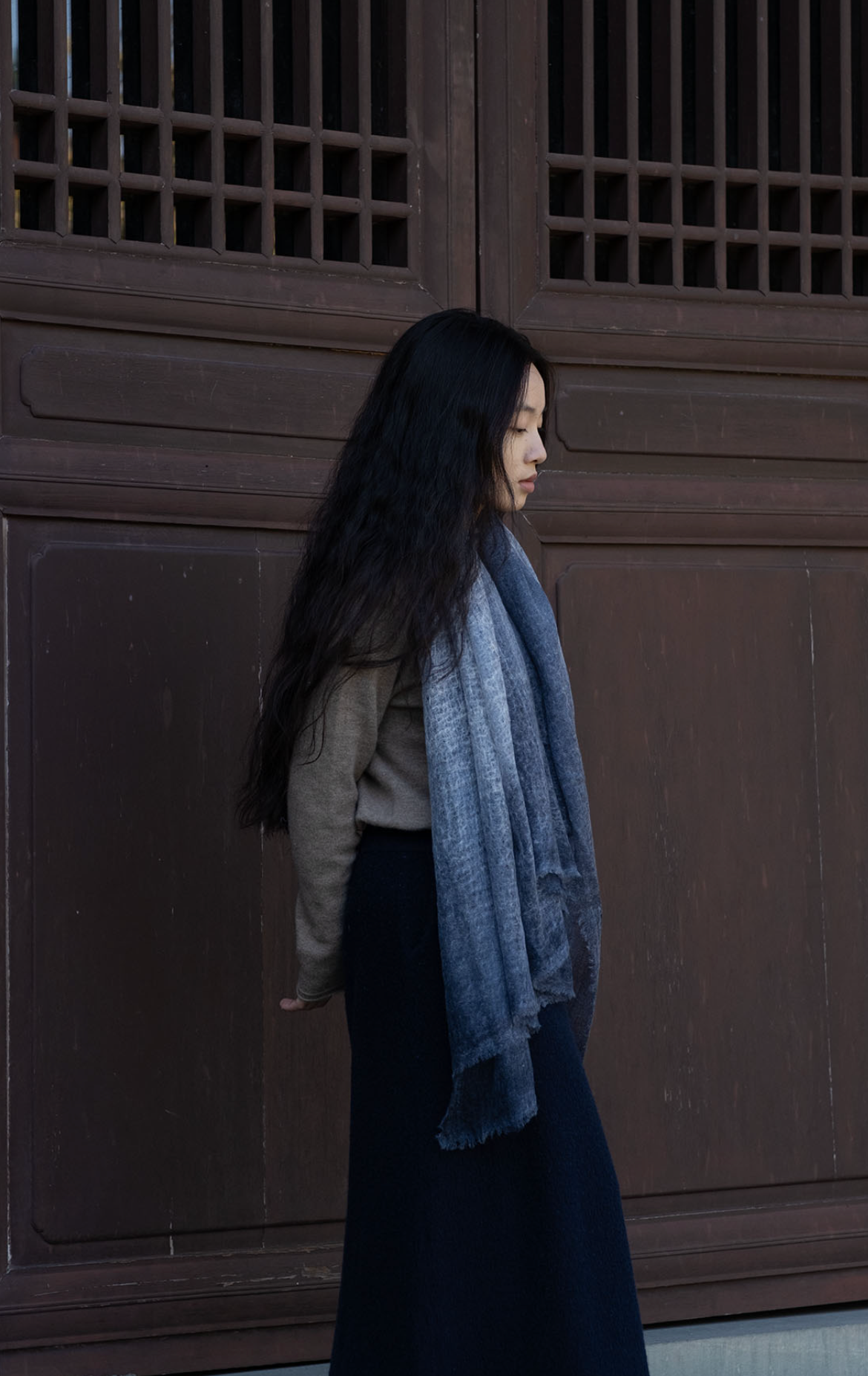 Beetroot shawl | MARKET