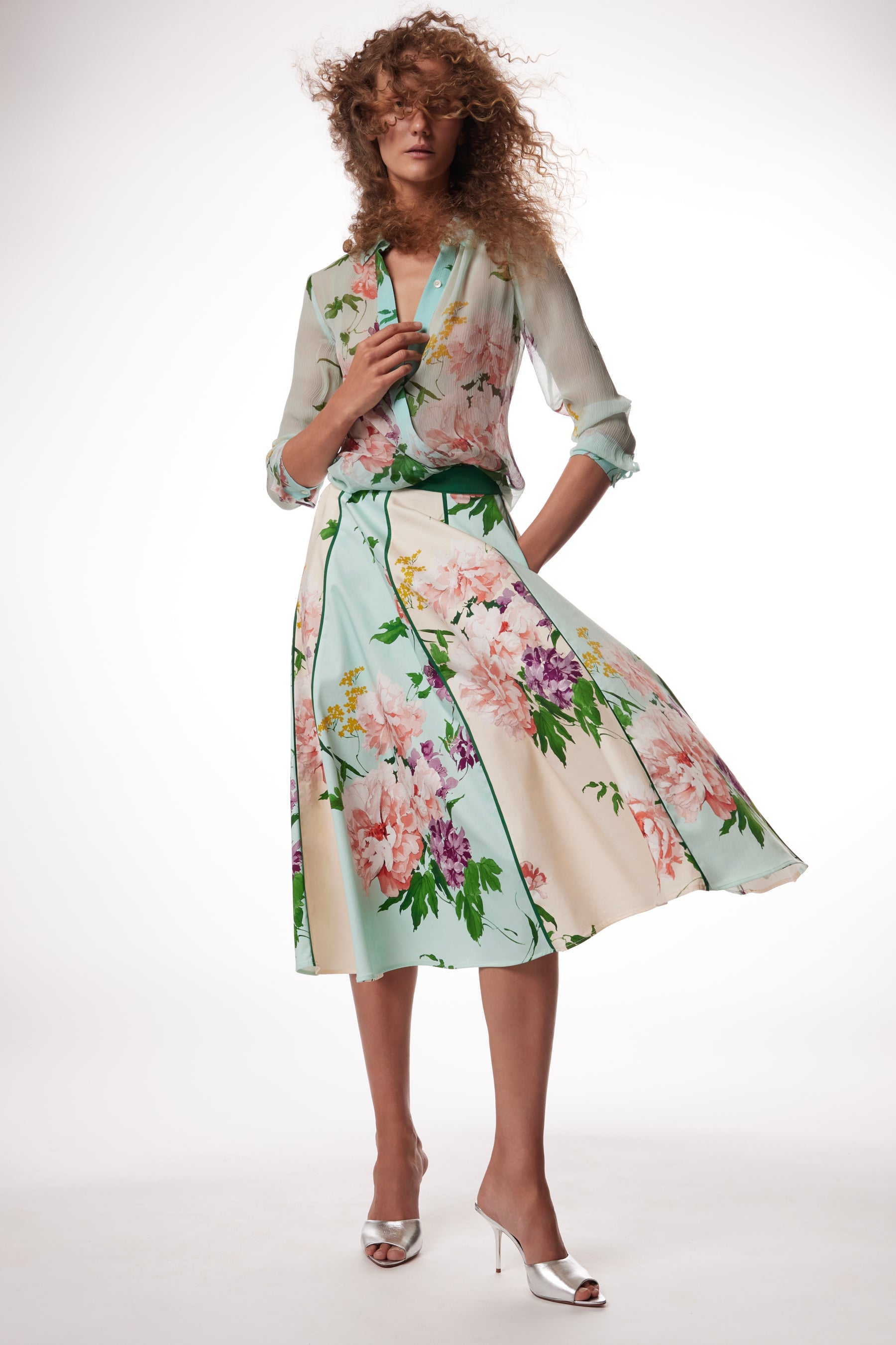 Nate Skirt - Multi Tranquility | Christy Lynn MARKET