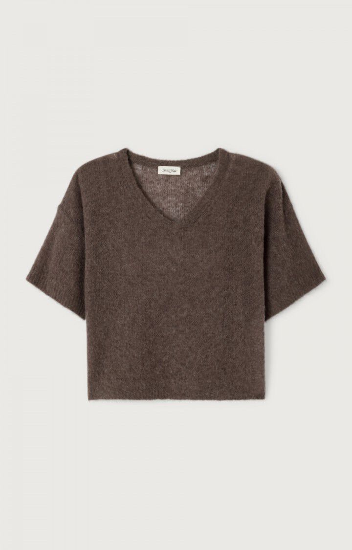 V-neck brown | AMerican Vintage | MARKET