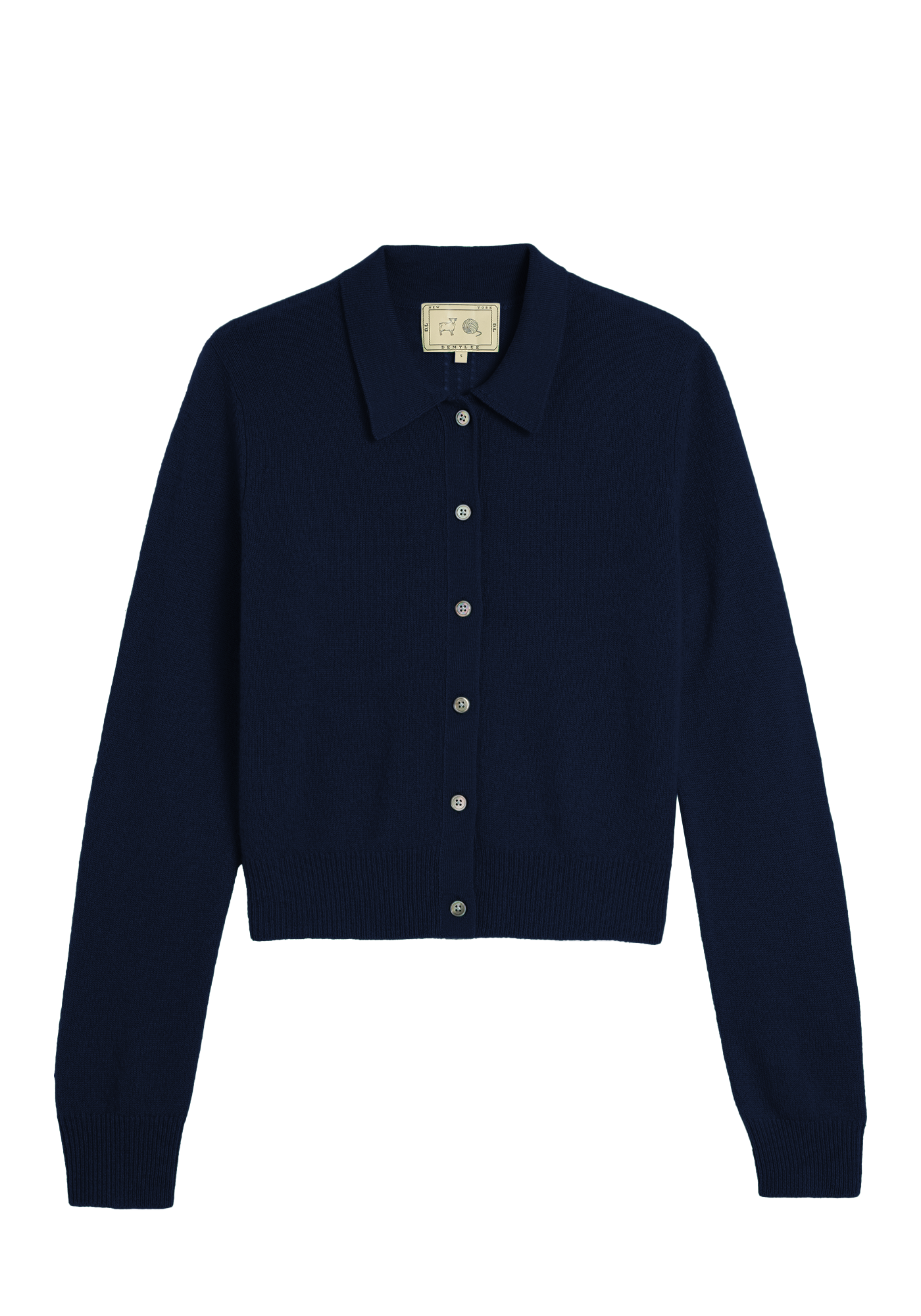 Wendy Cashmere Cardigan navy | Demy Lee | MARKET