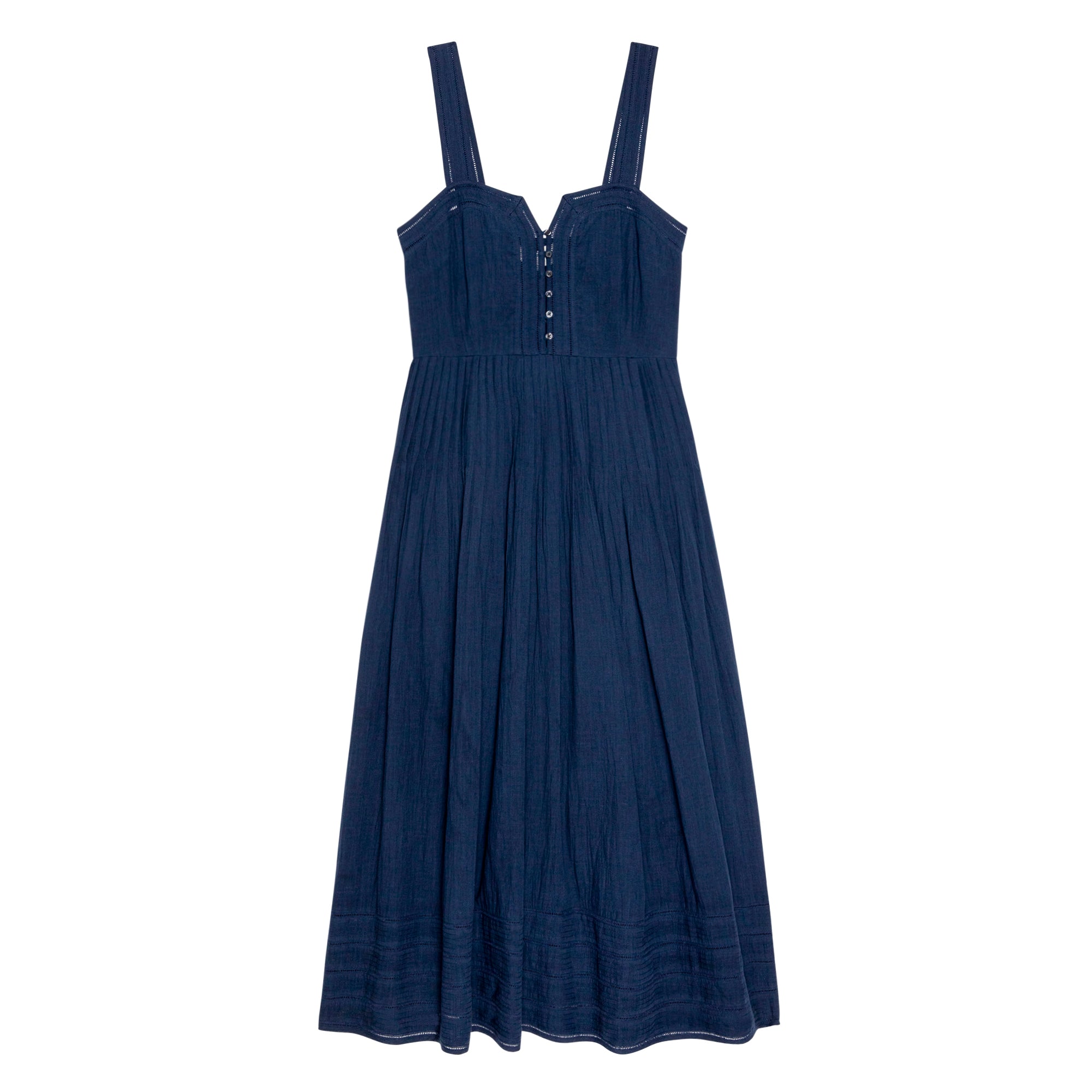 Daybreak dress navy | The Great | MARKET