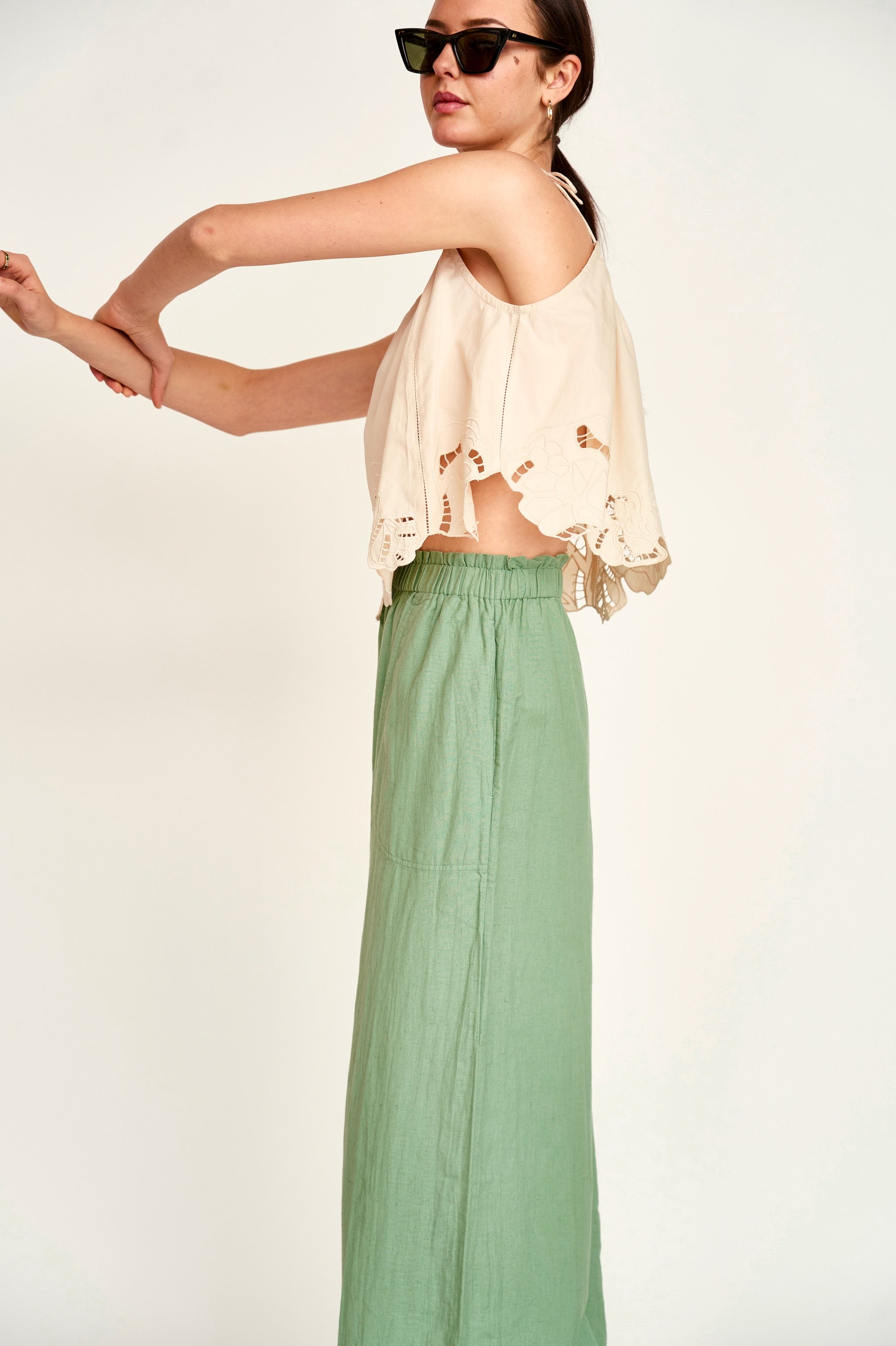 Mirth Pant in Mint / SP 26