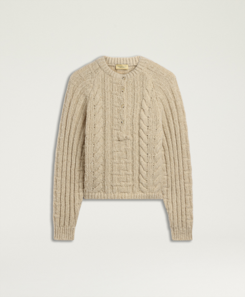 DAHL KNITWEAR cream | Momoni | MARKET