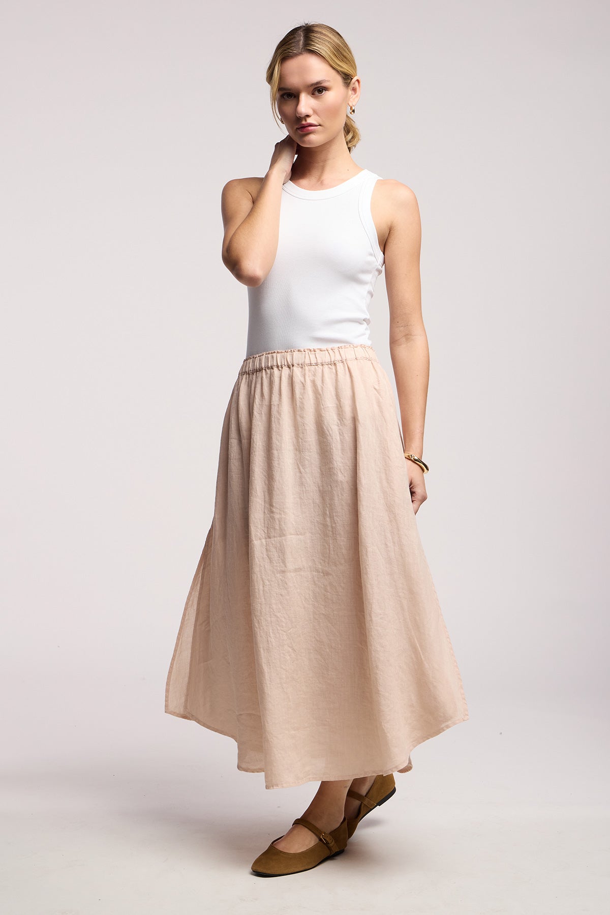 Virginia skirt cobble | Velvet | MARKET