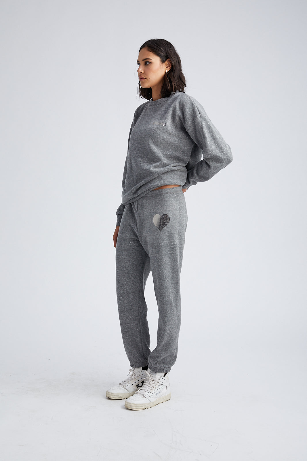Heart Logo Sweatpants h grey | SPRWMN | MARKET