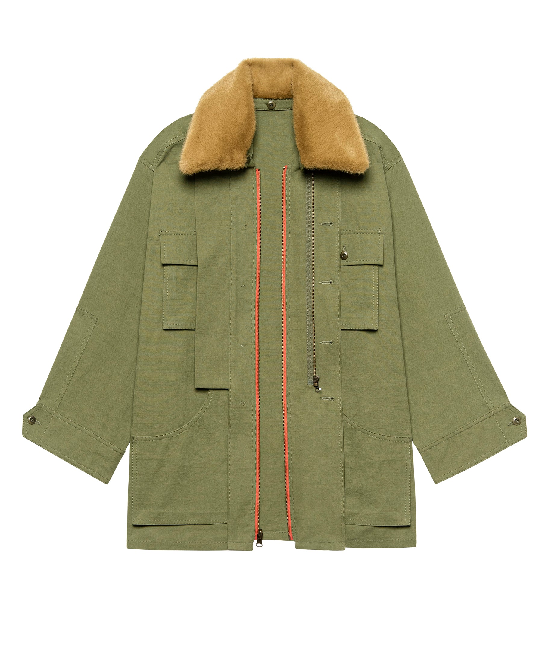 The quilted liner parka army | The Great | MARKET