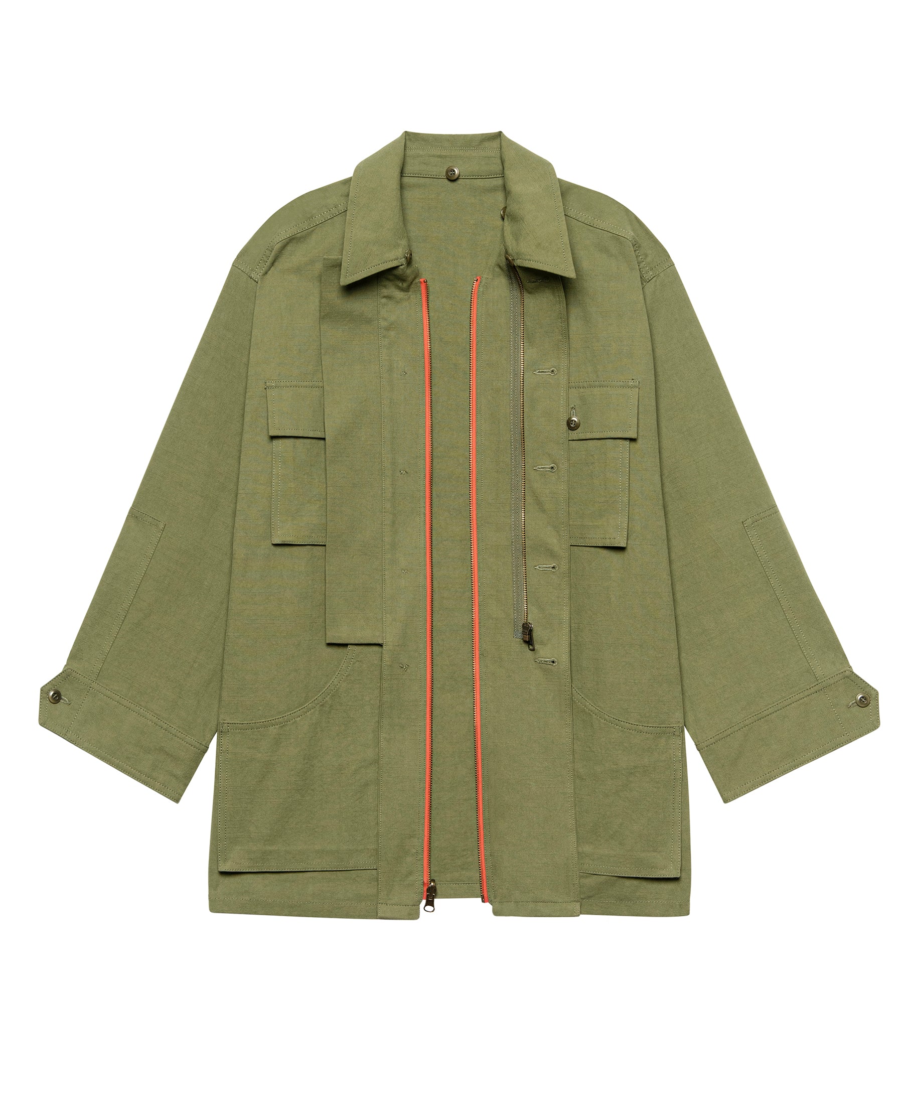The quilted liner parka army | The Great | MARKET