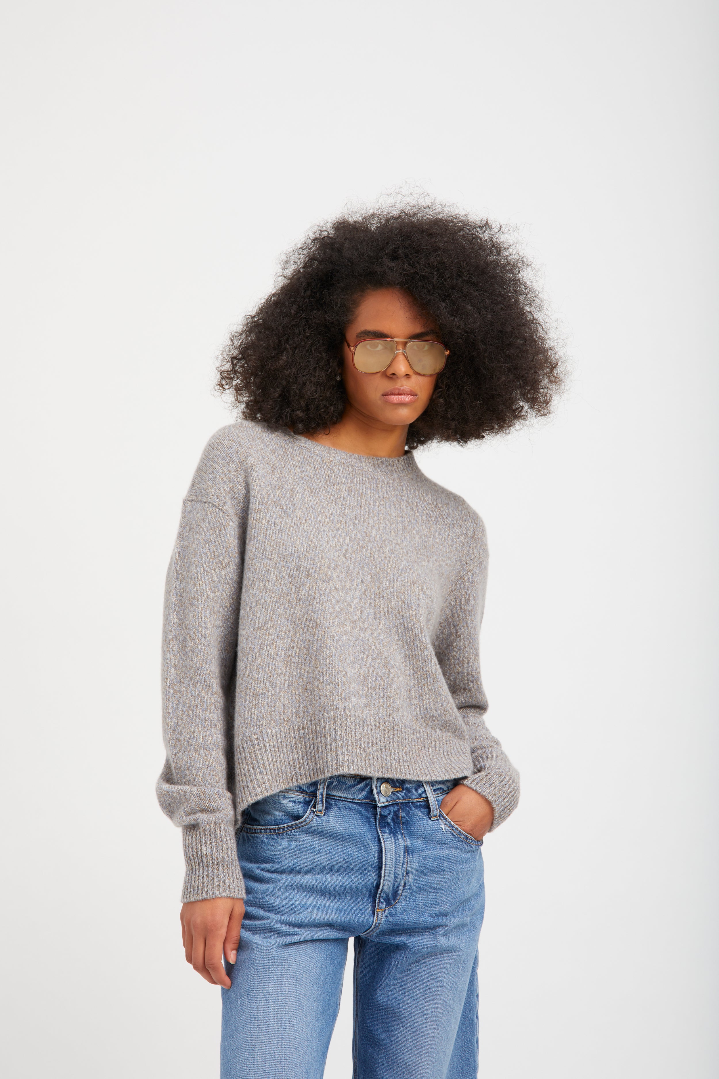 CHARLIE SWEATER cloud | SPRWMN | MARKET