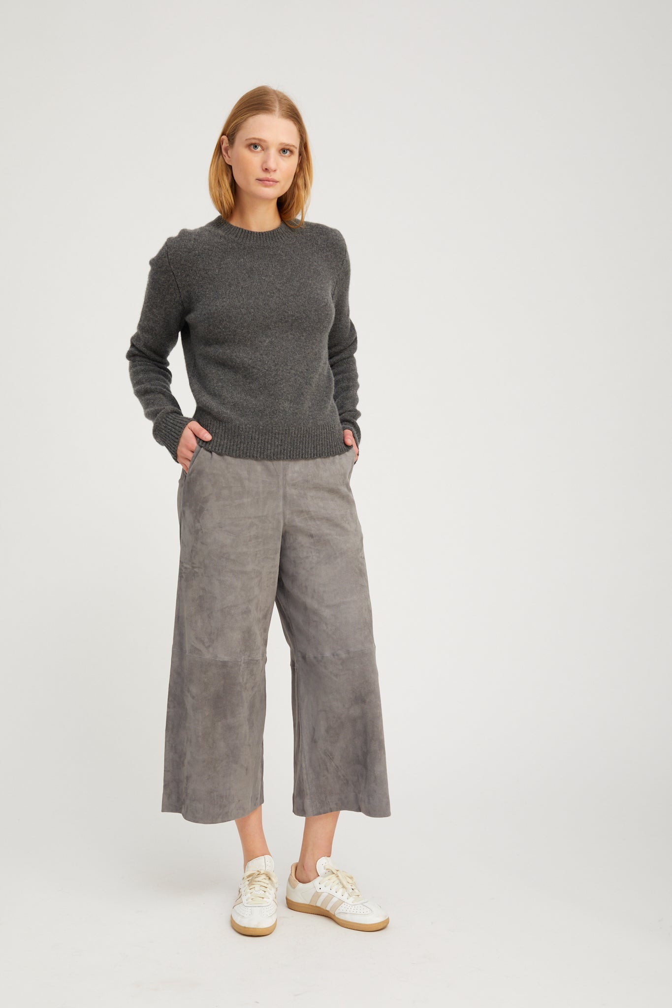 Culotte Suede castle grey | SPRWMN | MARKET