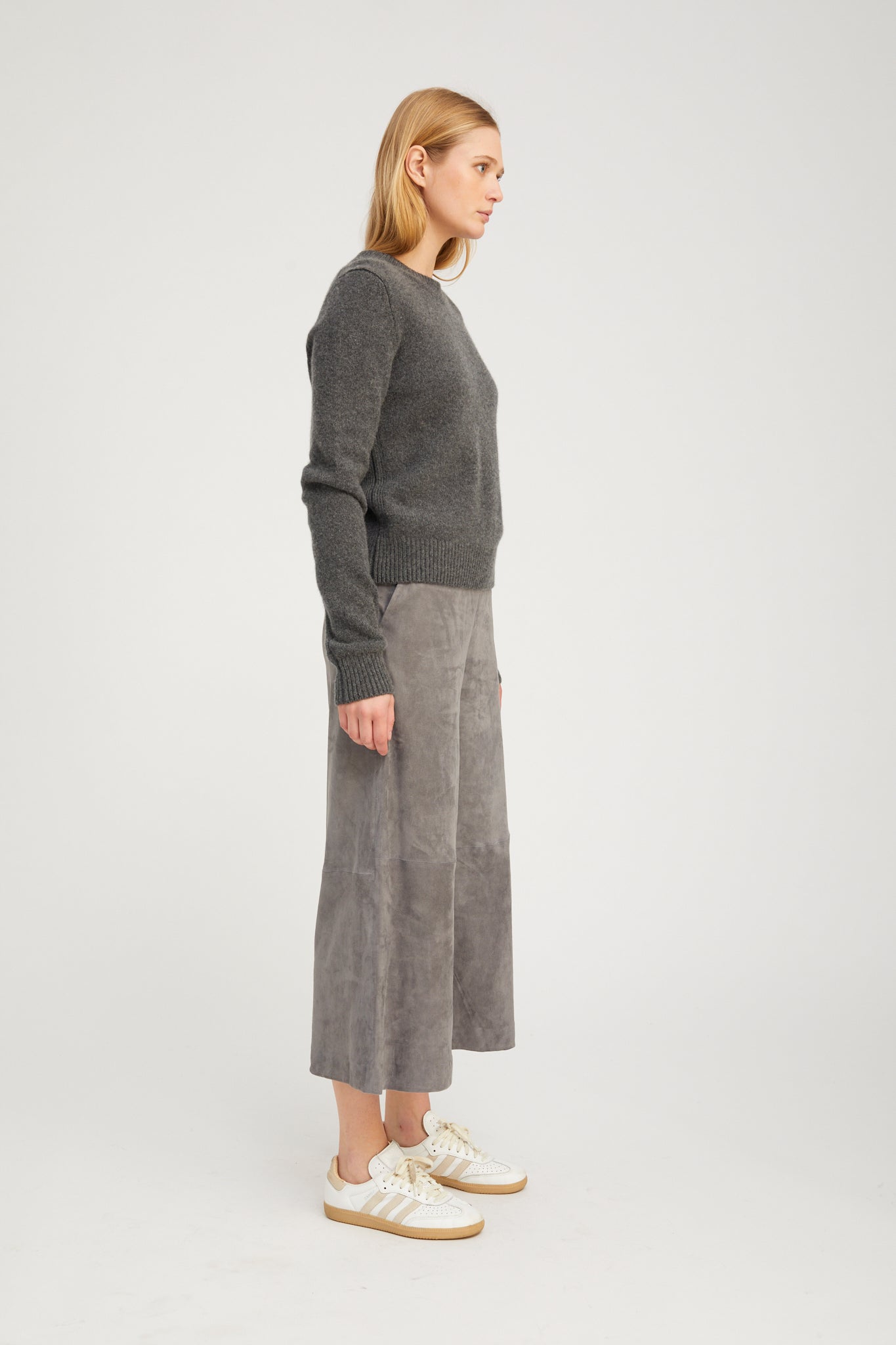 Culotte Suede castle grey | SPRWMN | MARKET