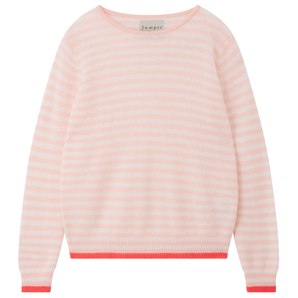 V2_Powder Puff_Lily_Cerise little stripe | Jumper | MARKET
