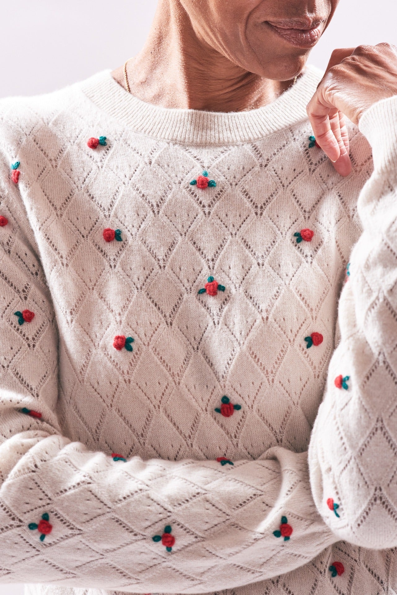 Fancy Floral Crew | Jumper | MARKET