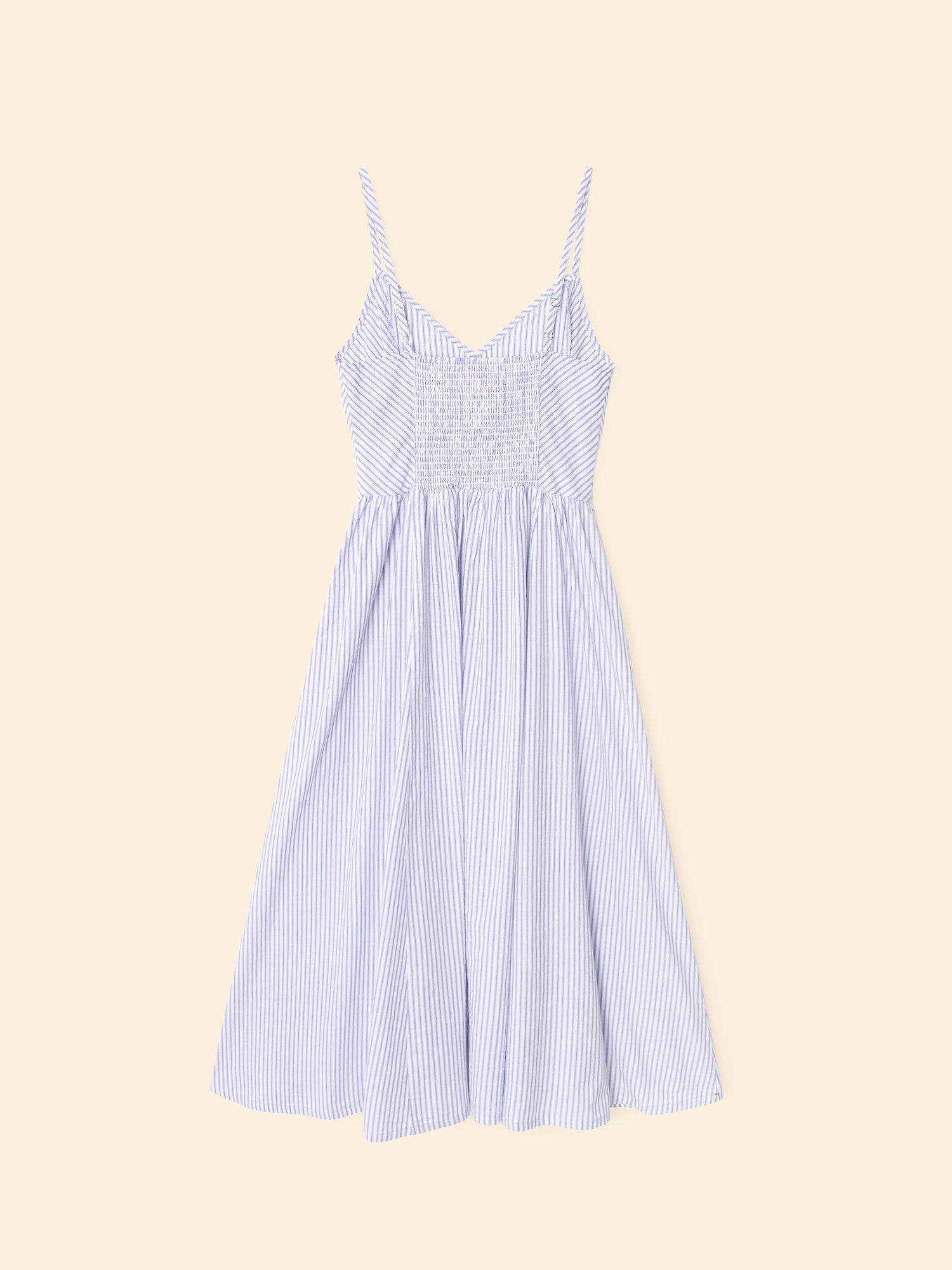 Bardot dress lightblue stripe | Xirena | MARKET 