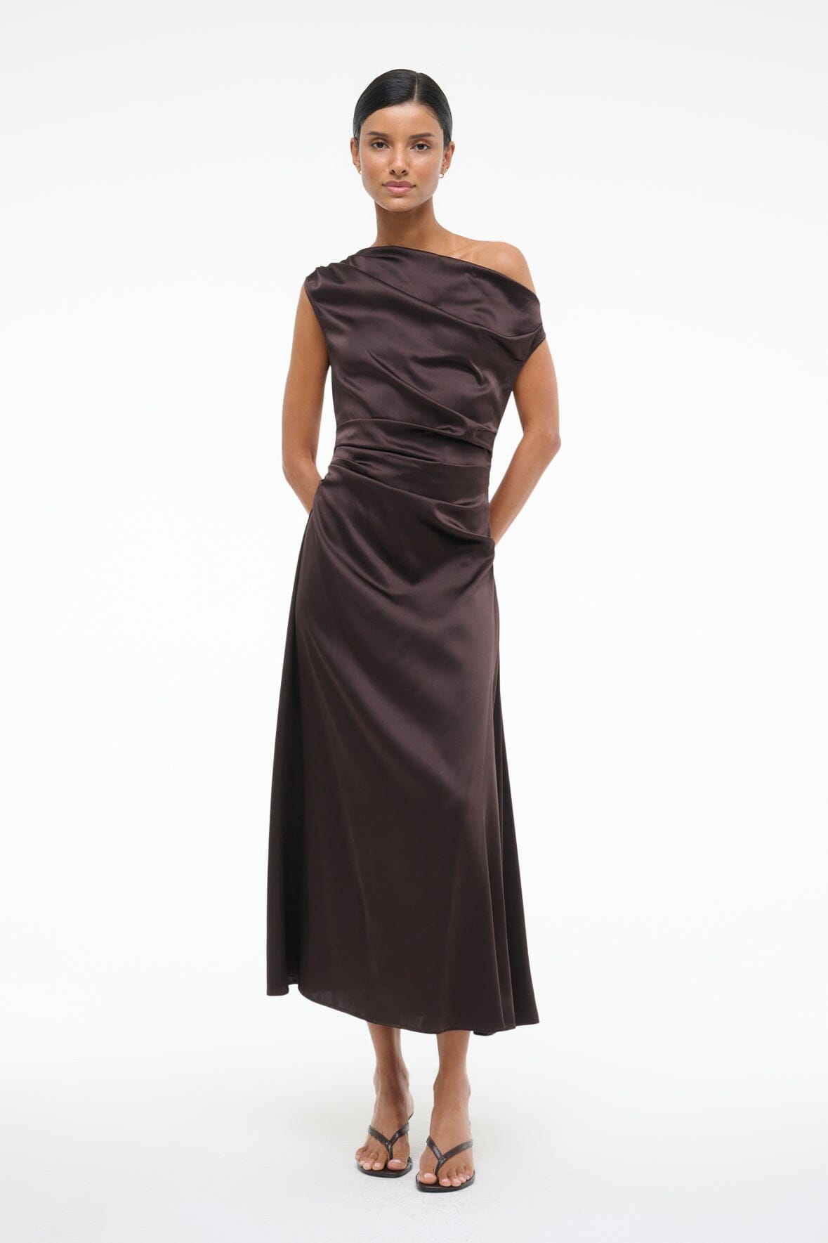 PHARE SILK DRESS  | Staud | MARKET