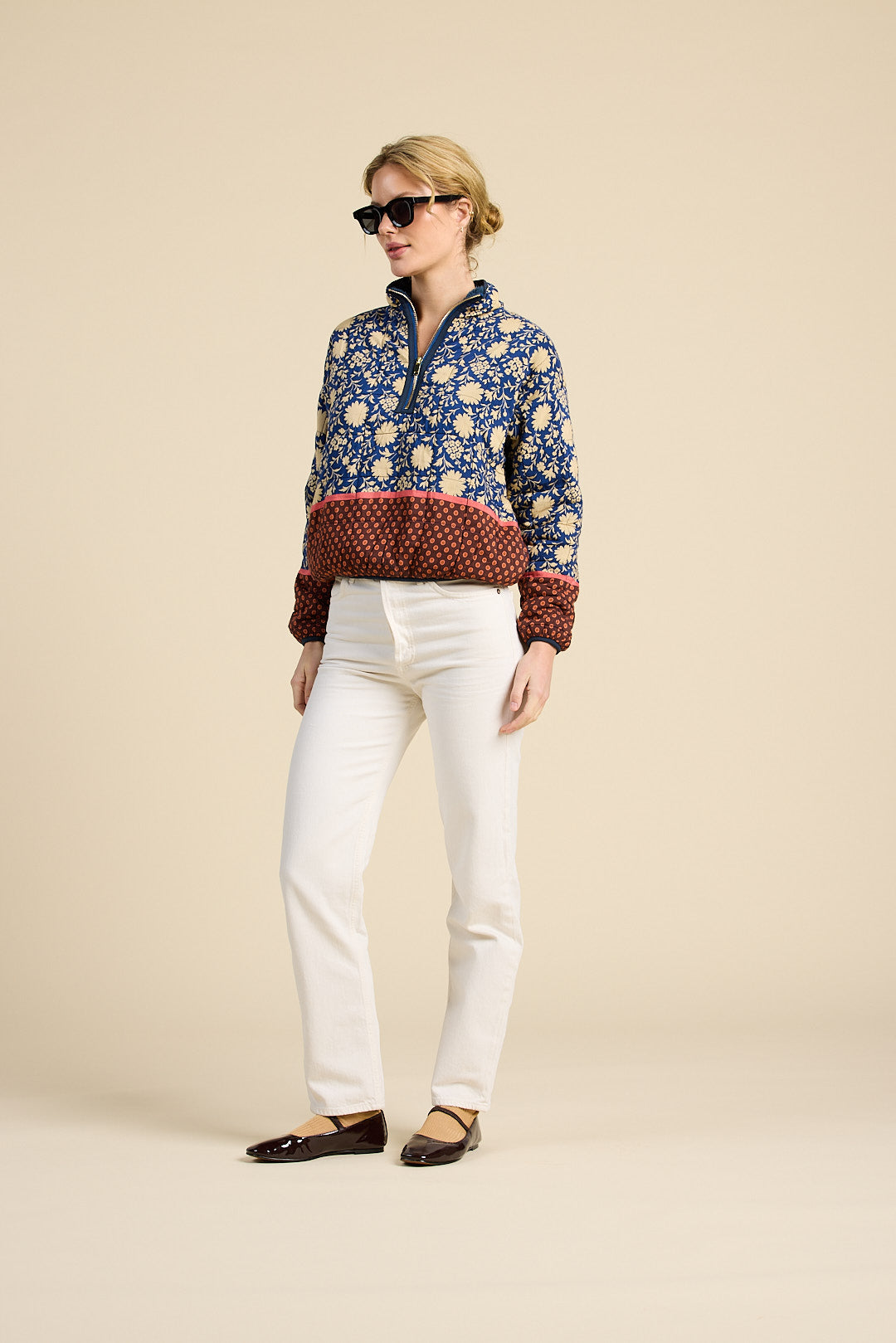 Casey Pullover Blues | Trovata | MARKET