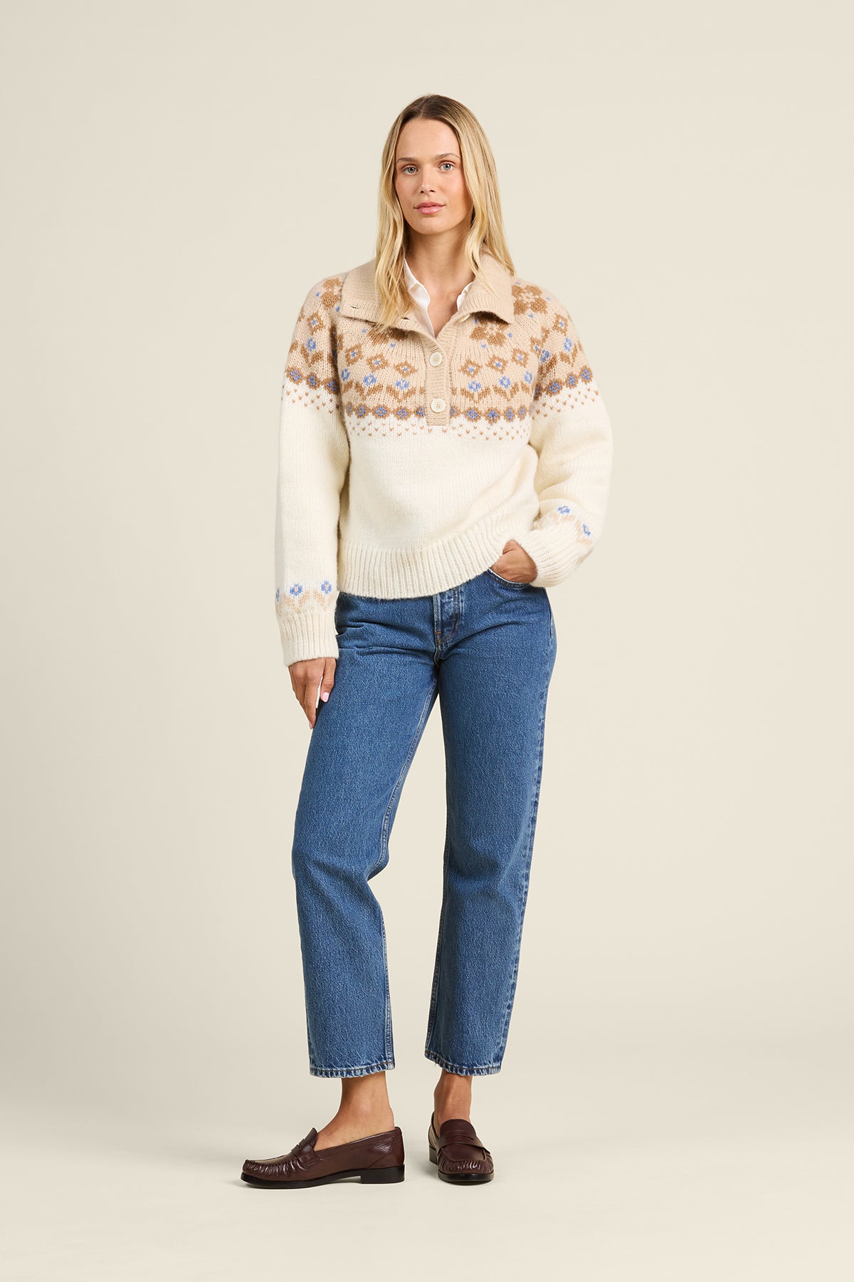 Juneau Sweater AW Fair Isle | Trovata | MARKET