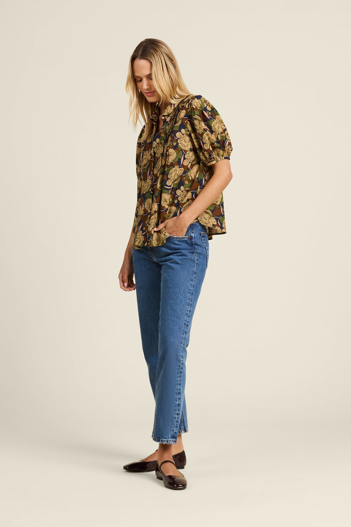 Nadine Blouse Verbena Vail | Trovata | MARKET