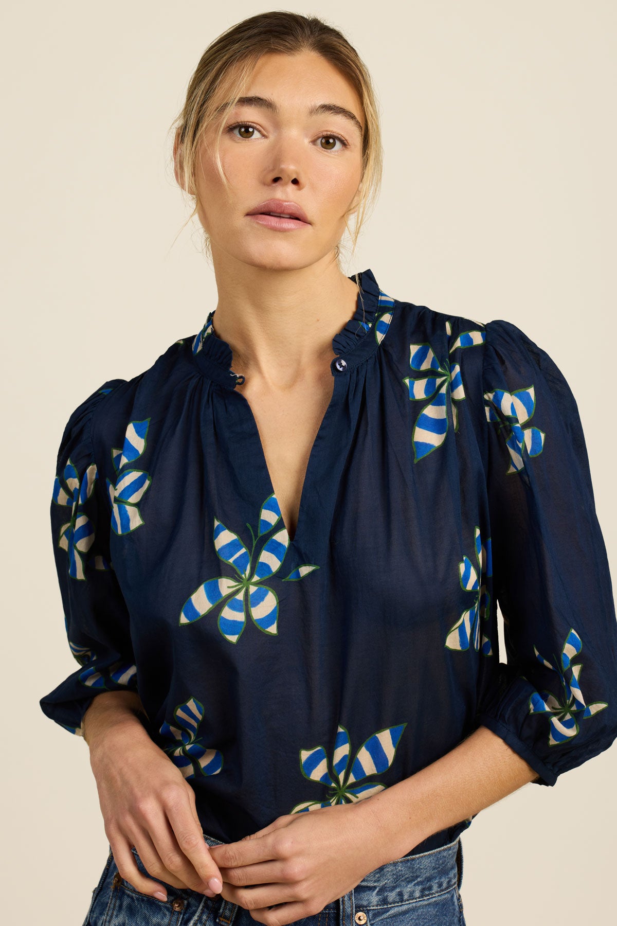 Orly Blouse Mod Botanica | Trovata | MARKET