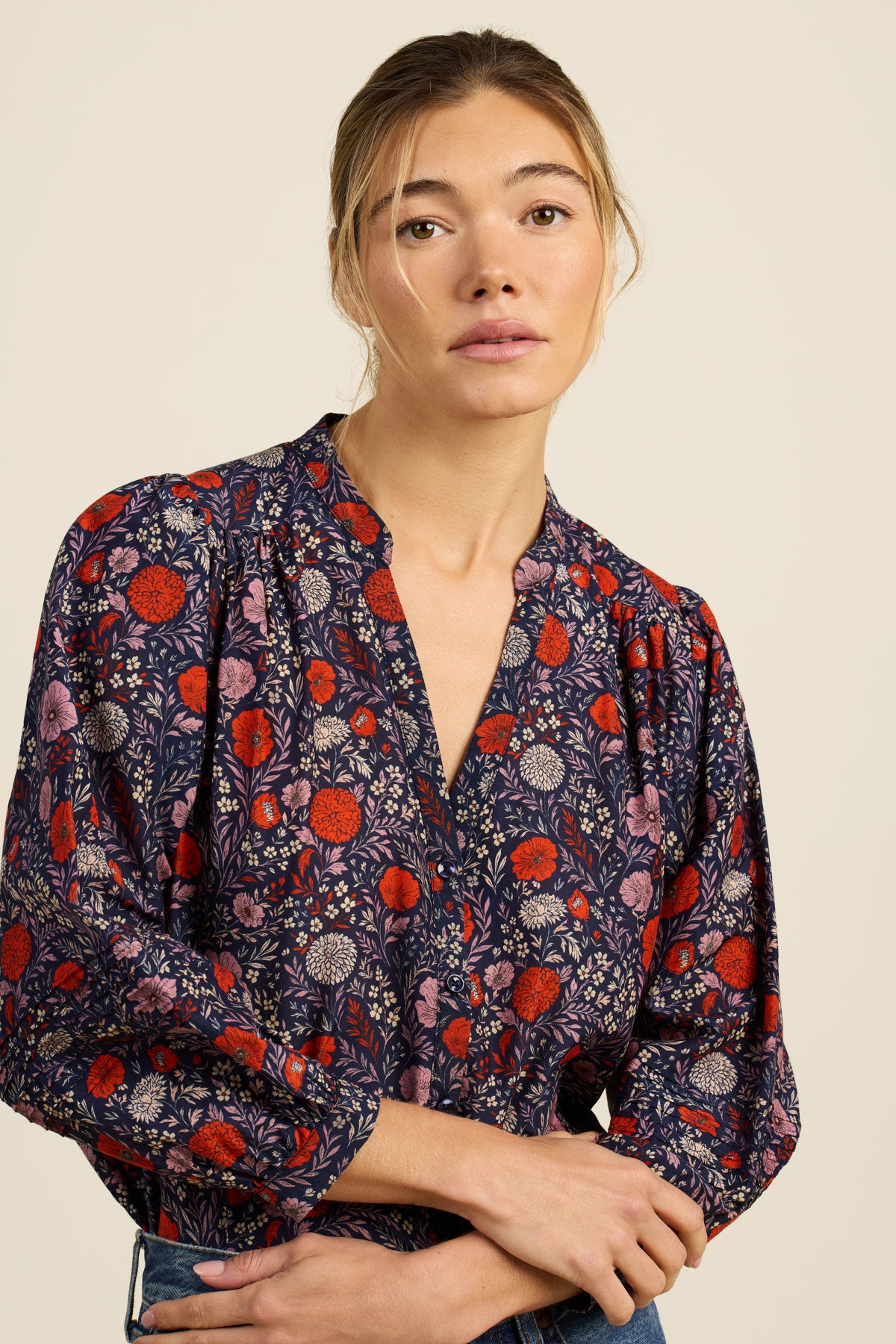 Pauline Blouse Atelier Garden | Trovata | MARKET