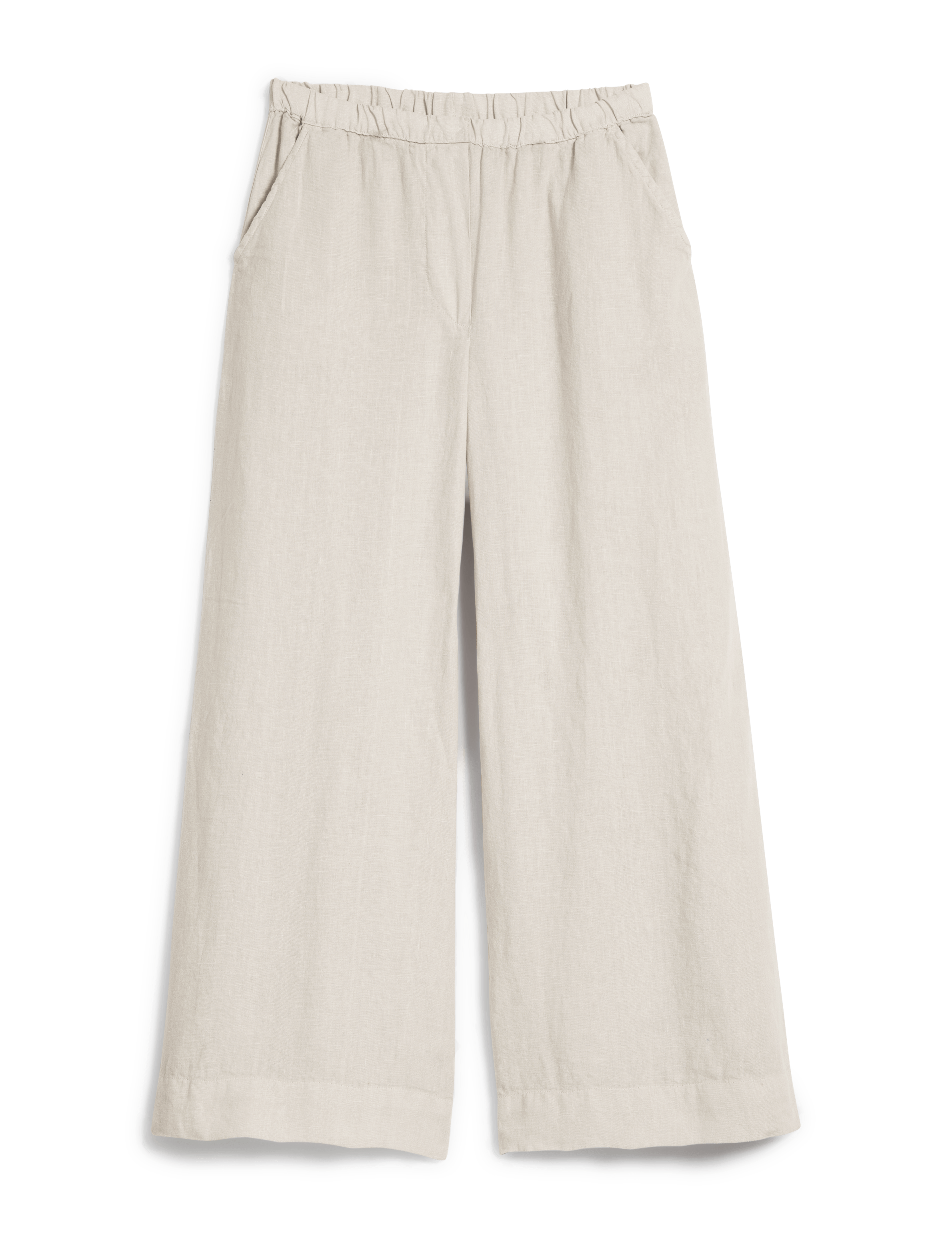 Pull on Crop Wide Leg
