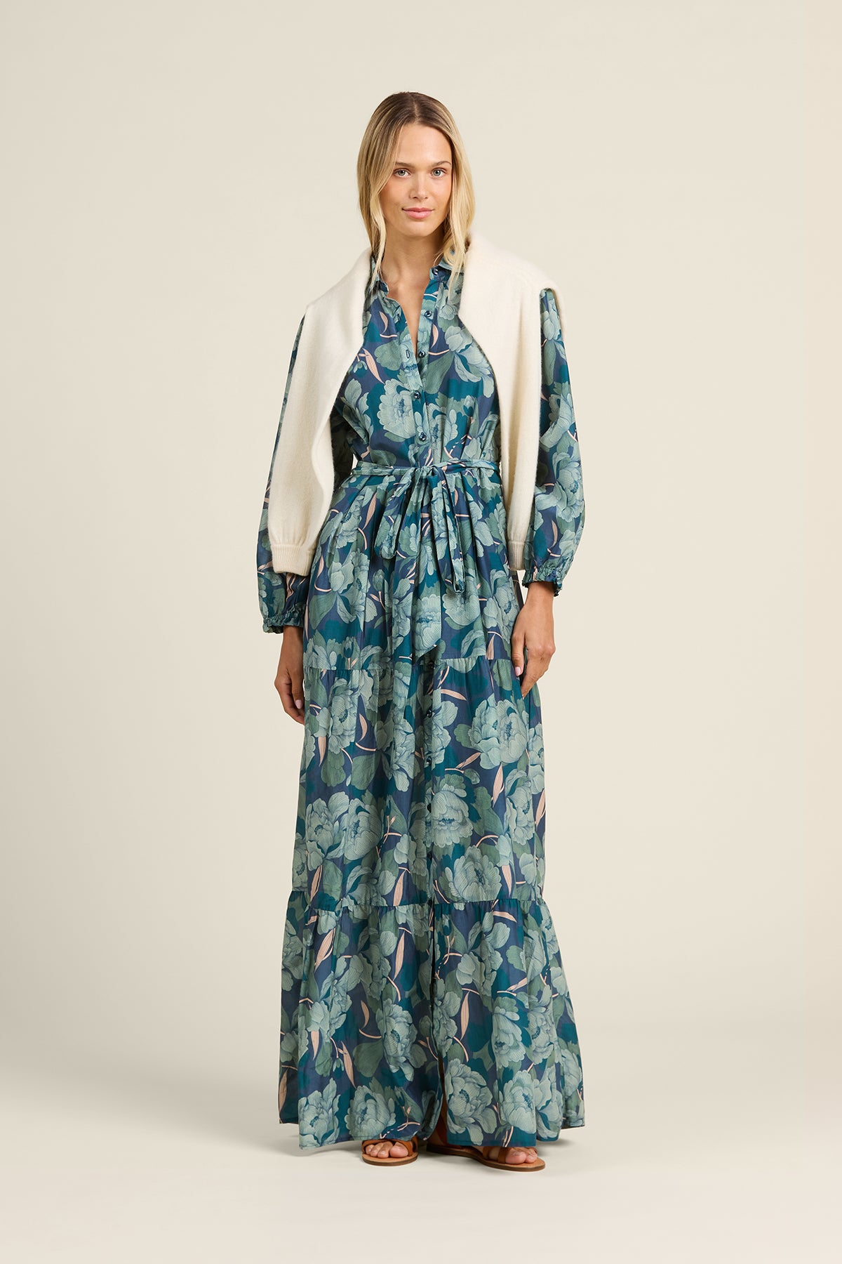 Martina Dress Hushed Meadow | Trovata | MARKET