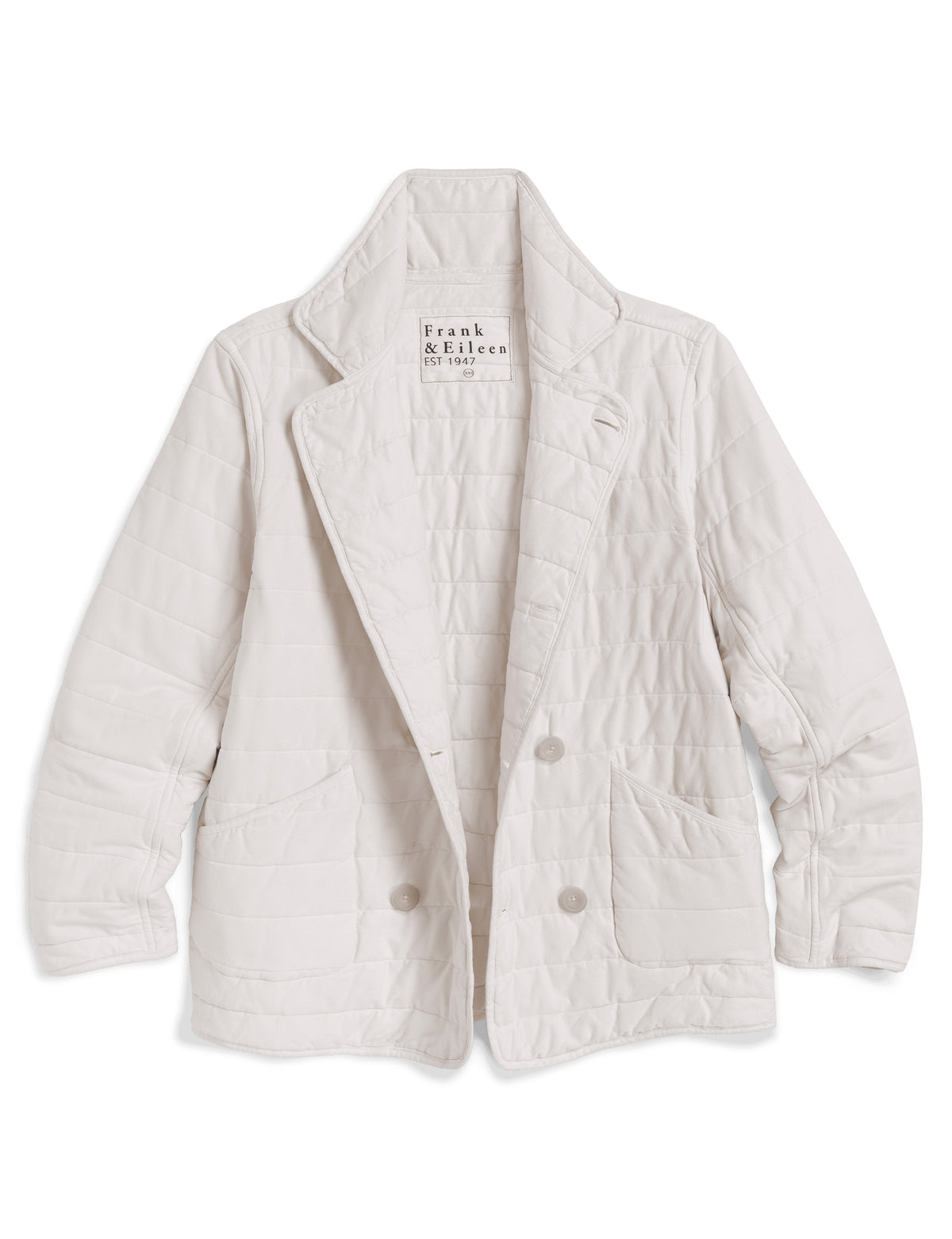 Quilted Belfast cream | Frank & Eileen | MARKET