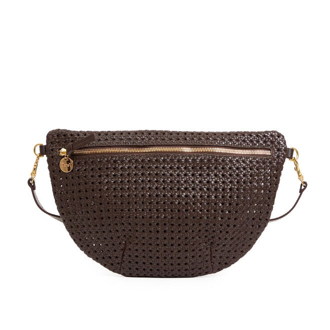 Grande Fanny - Rattan choc | Clare V | MARKET