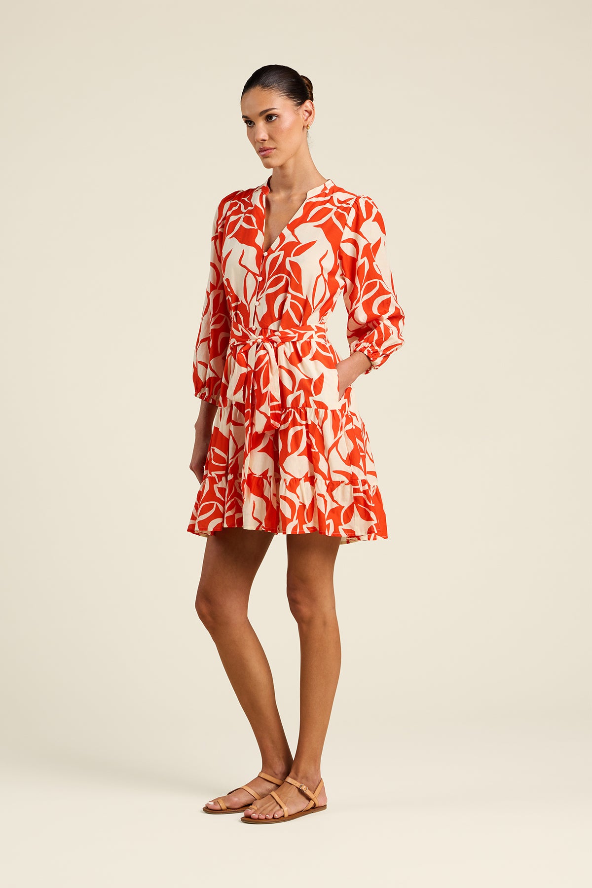 Celeste Dress Red Amaranta | Trovata | MARKET 