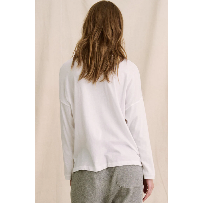 Shrunken Henley - MARKET - white